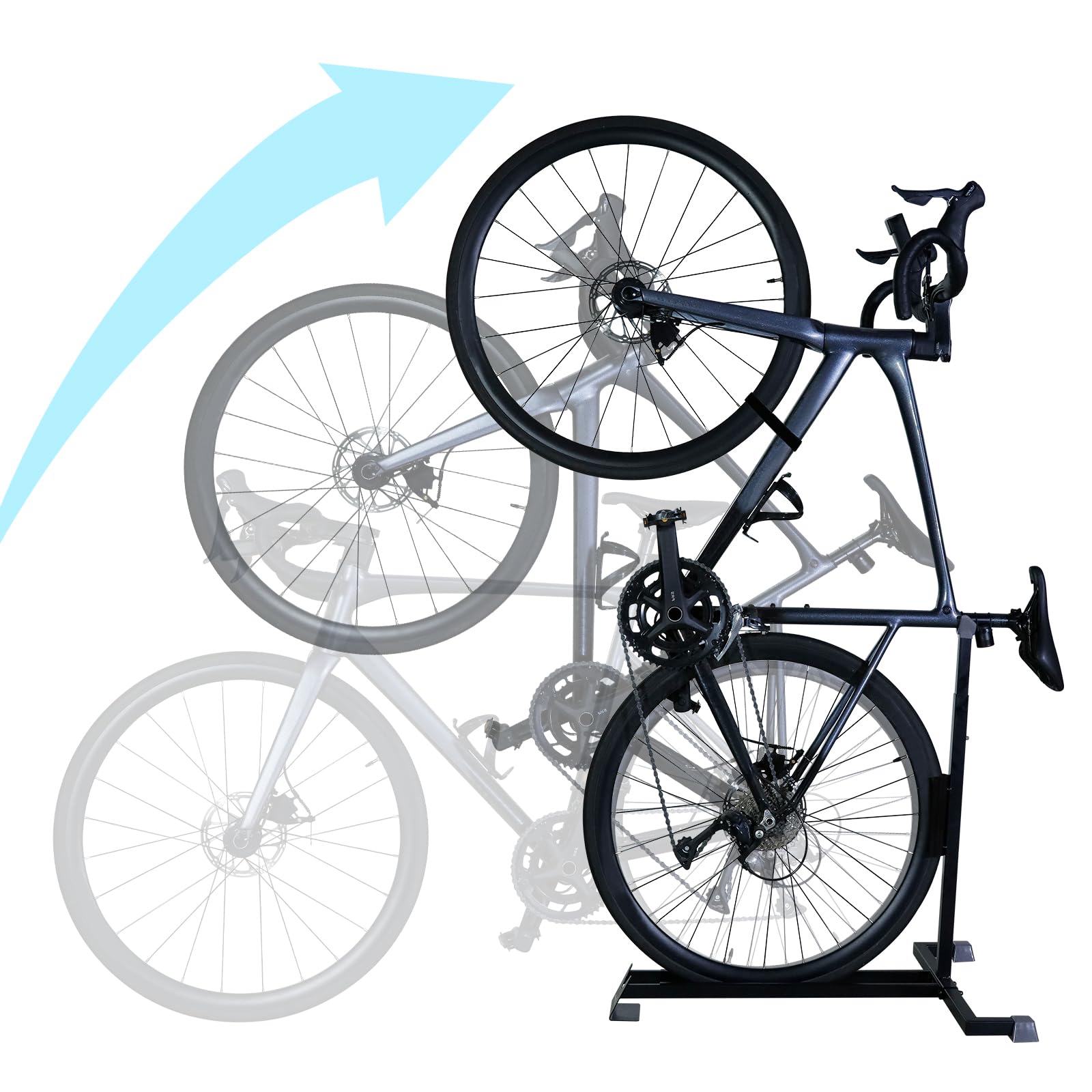 Lève-Vélo Plafond RAWBOND 57kg - Palan Garage Avec Frein Sécurité