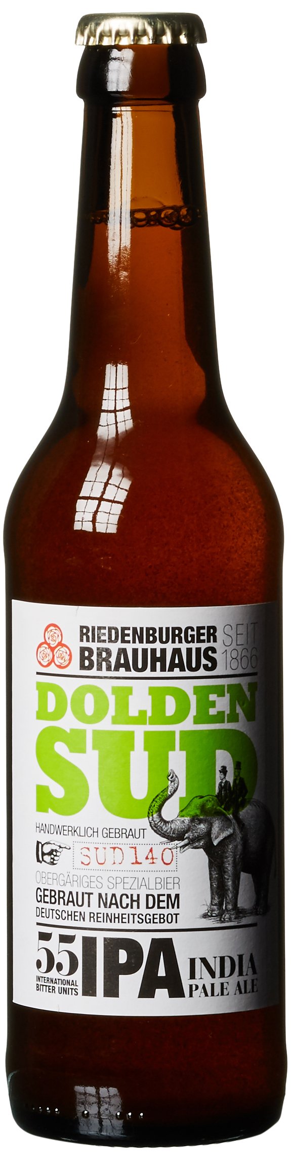 Riedenburger Brauhaus Dolden Sud IPA India Pale Ale, MEHRWEG (12 x 0.33 l)