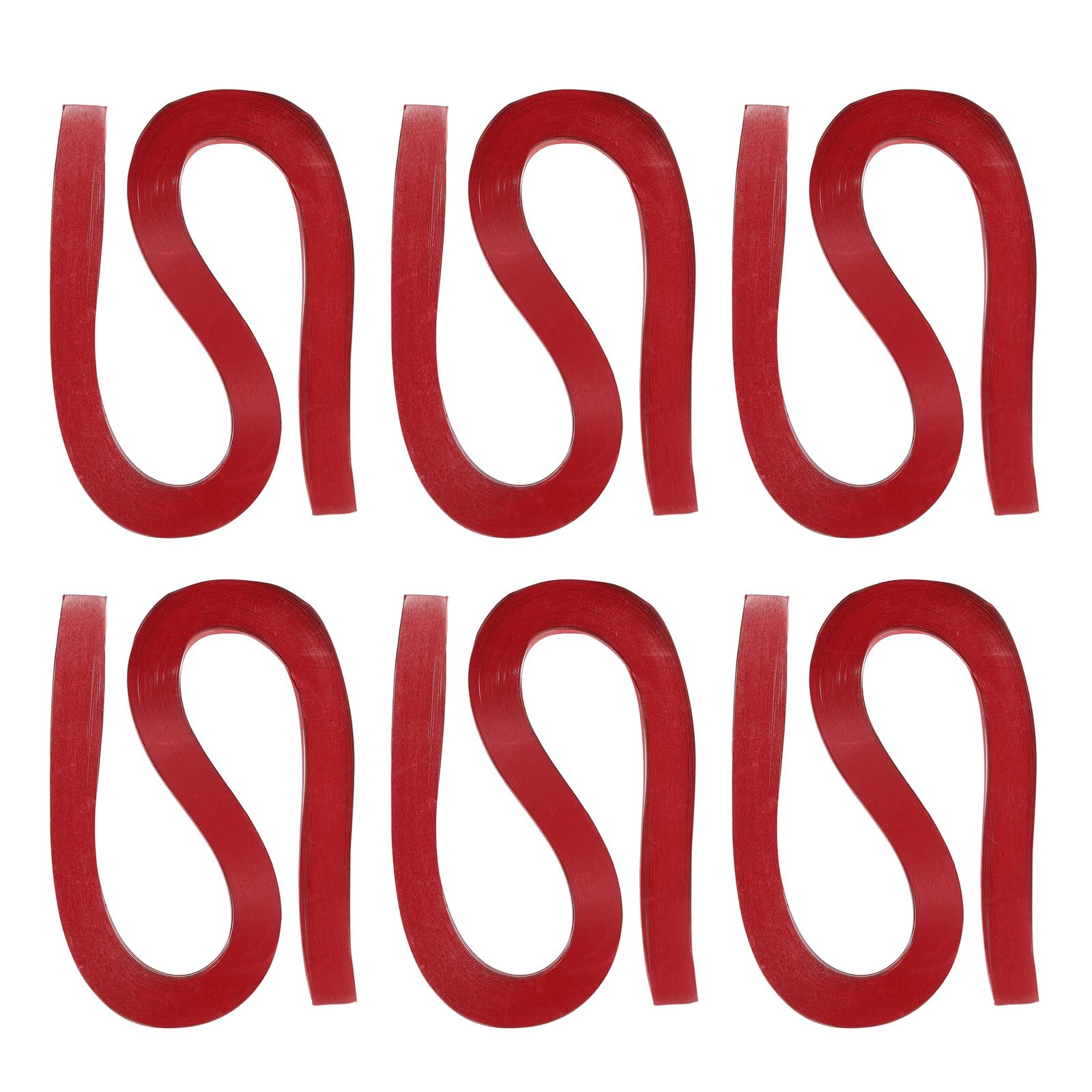PATIKIL Quilling Strips Paper 720pcs 3/16"(5mm) 21"(54cm), Red