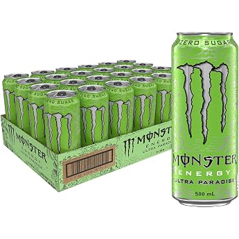 Monster Energy Drink Ultra Paradise Green Tins 24 x 500 ml