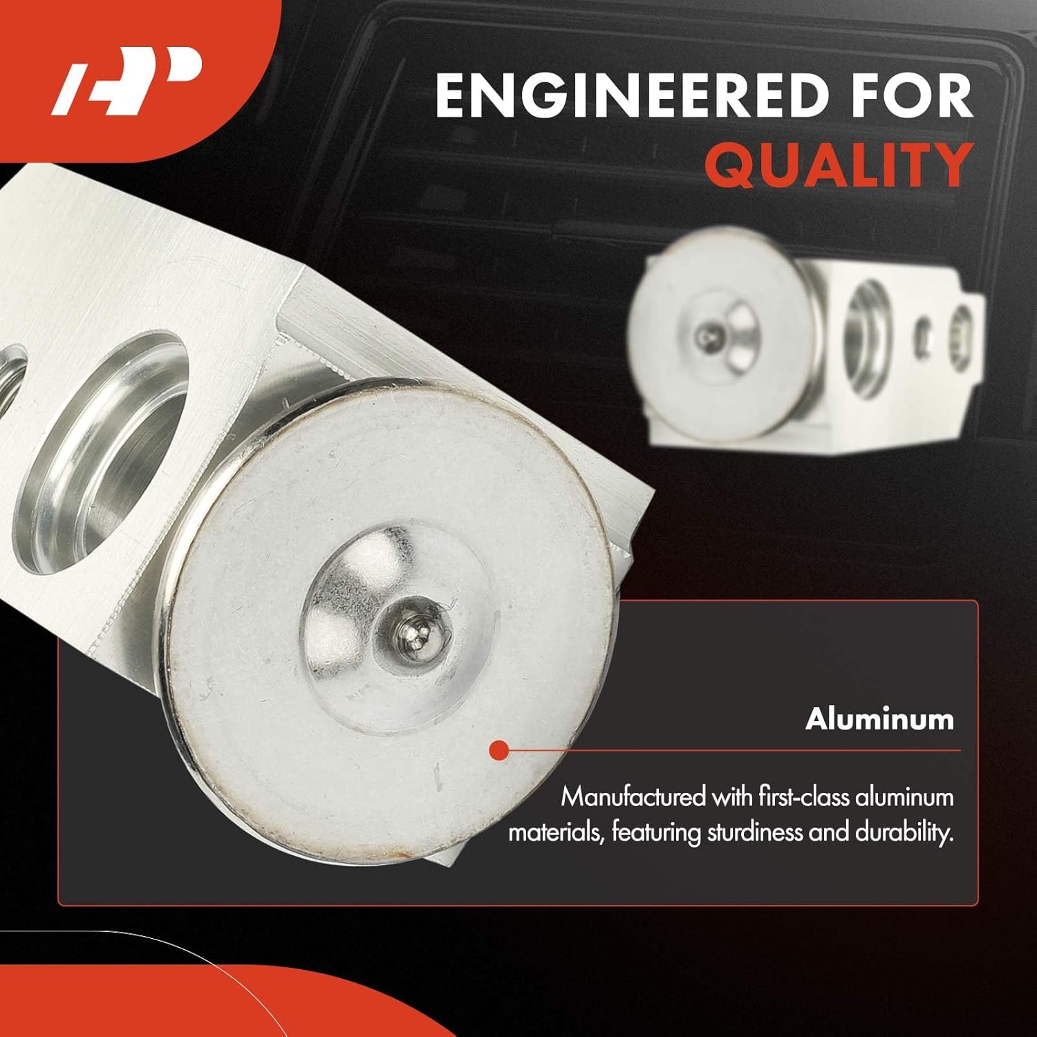 A-Premium AC Expansion Valve Compatible with Hyundai Sonata 2011-2015 2.4L, Ioniq 2017 & Kia Optima 2011-2014 2.4L