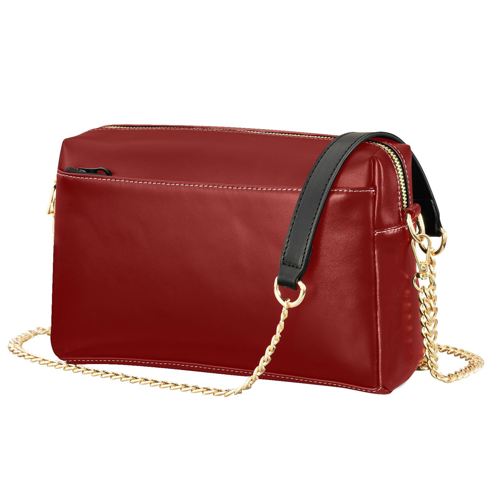 Bolso bandolera ligero con correa de cadena con capacidad de 2,5 L para