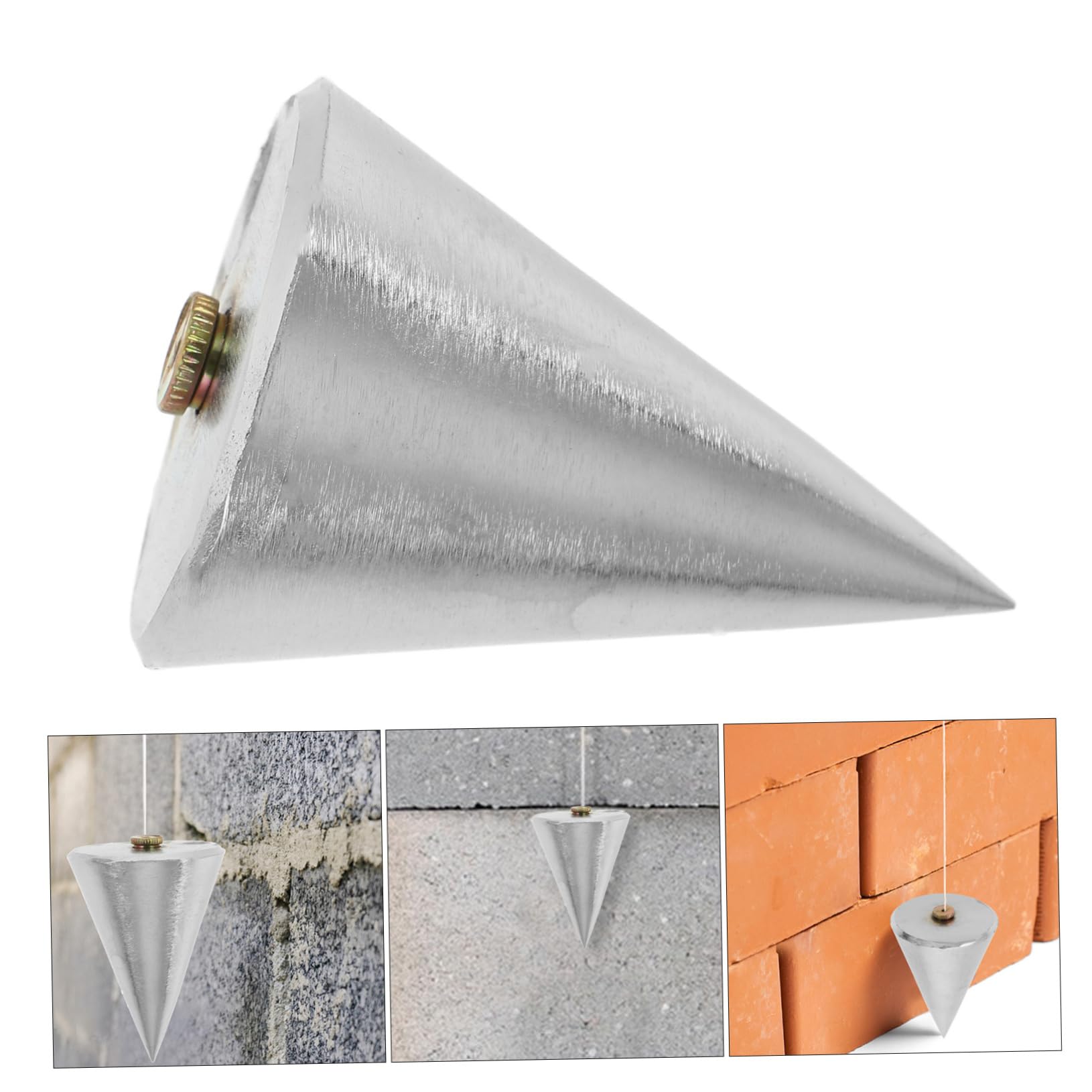 Gadpiparty 4pezzi Hanging Line Hammer Strumento Misurazione Per Edilizia e Portatile Per Professionisti e Resistente e Garantita
