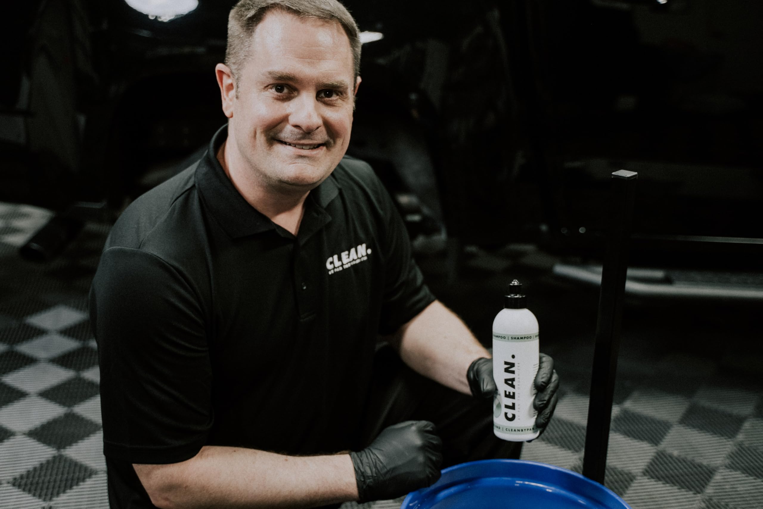 CLEAN. Shampoo – 16oz | pH Neutral Car Wash Soap-Biodegradable, No PFAS, High Lubrication, No Residue, Safe on Coatings, Sealants, Waxes, Clay Lube, Bug Remover