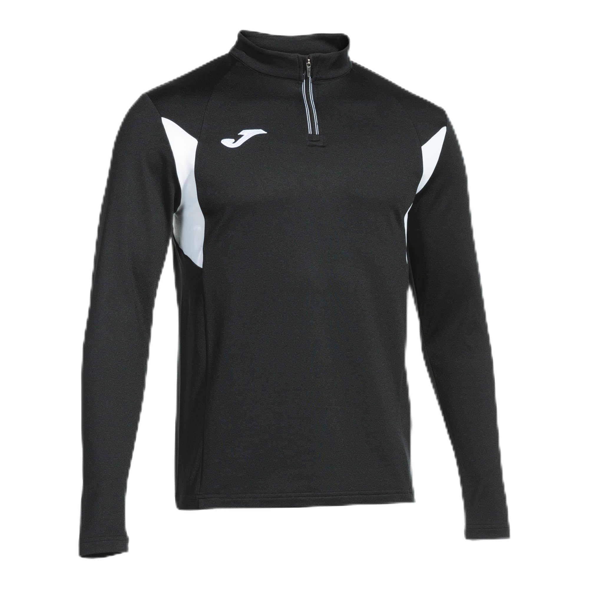 Joma Unisex Noir Sweat Jacket 1/2 Zip Winner Iii