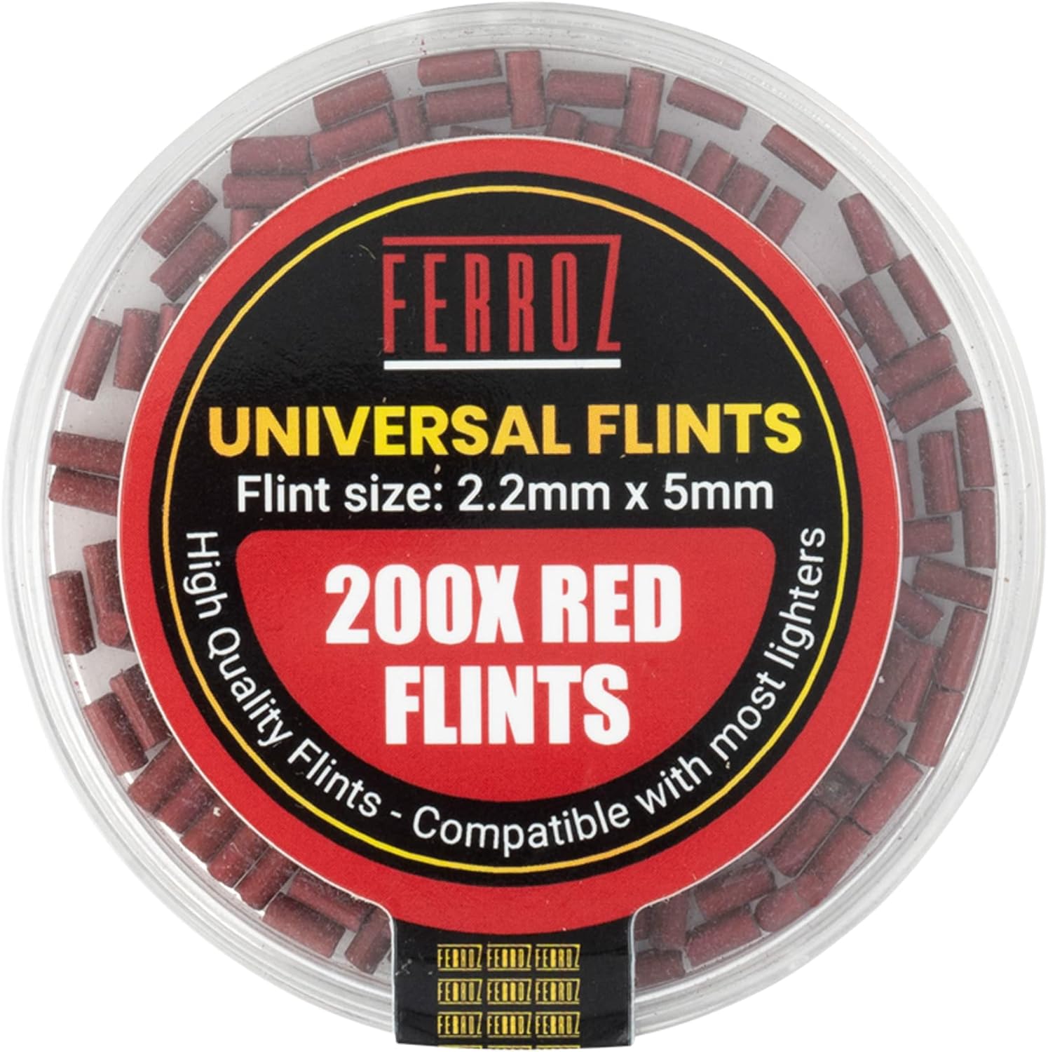 Ferroz Lighter Flints Universal Lighter Flint (Red, 200) Amazon.co