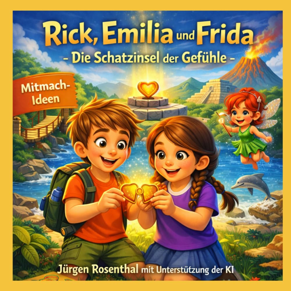 Rick, Emilia und Frida-Die Schatzinsel der Gefühle: Ein magisches Abenteuer über Mut, Gefühle und das größte Geheimnis von allen: dich selbst.