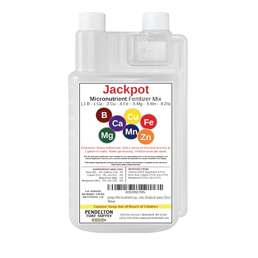 Jackpot Micronutrient Liquid Fertilizer Mix | Indoor & Outdoor | for Plants, Flowers, Vegetable Gardens, Trees, Shrubs & Lawns (32oz)