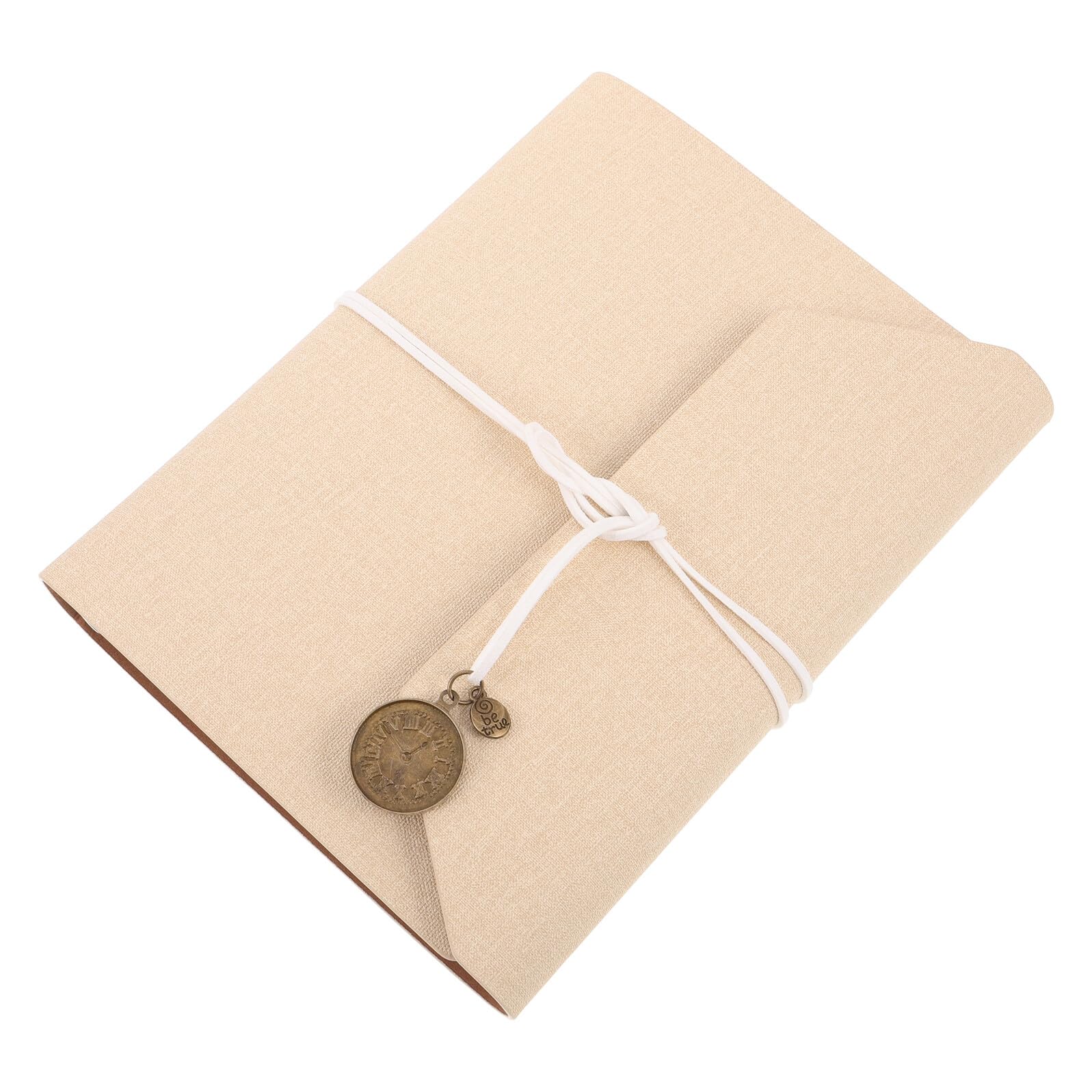 Álbum de Fotos DIY Hojas Sueltas Beige Papel Kraft y Sobres Libro de Recuerdos Personalizable para Viajes Bodas y Aniversarios Suministros para Álbumes de Recortes
