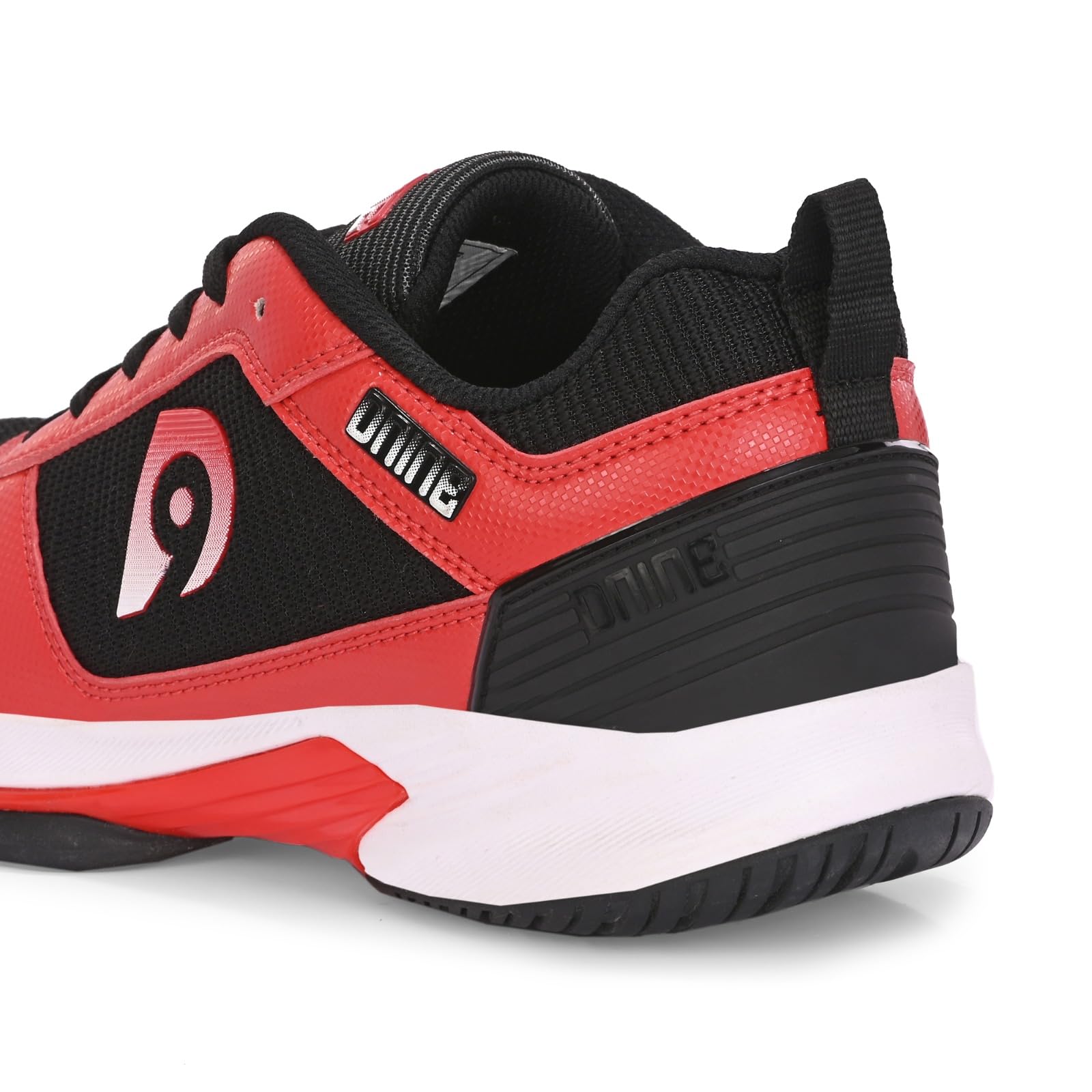 DNINE Cult Men Non Marking Shoes Black/Red 2