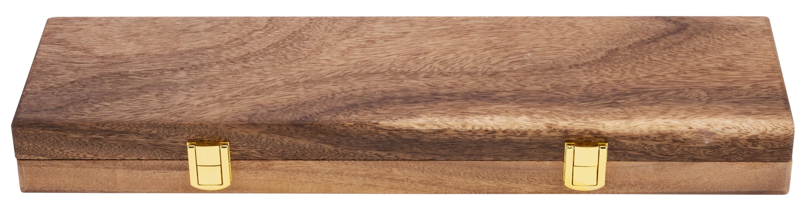 Engelhart Awale en Bois Mancala Luxe - Noyer Pliant 44 X 25 Cm, 75 Pierres | Jeu Africain De Strategie Pour 2 Joueurs - Pierres Semi Precieuses Colorees, Coffret 2,5 Cm D'Epaisseur Et Regles Incluses