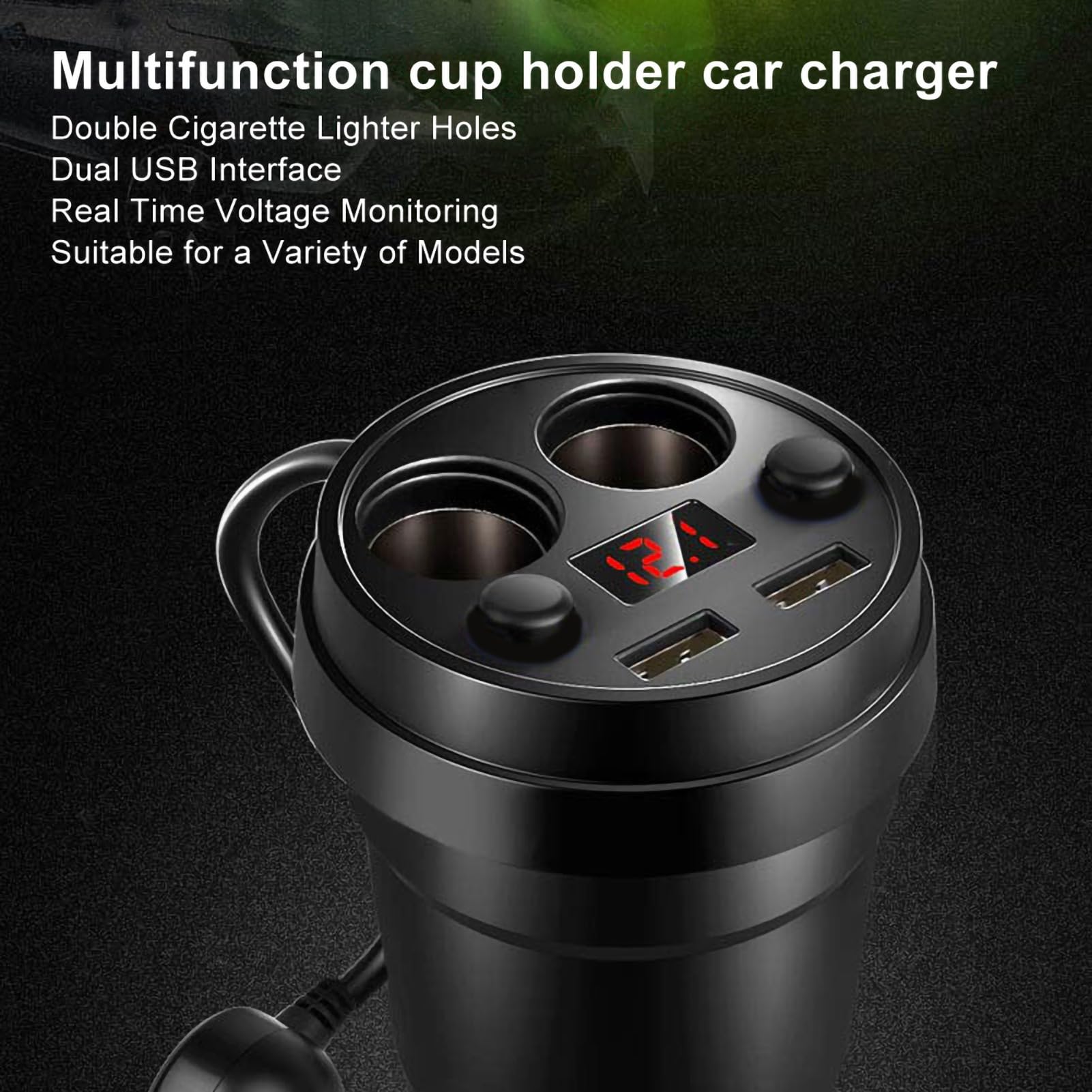Mohard Bluetooth Auto, USB C da 18W Caricatore Rapido Trasmettitore FM