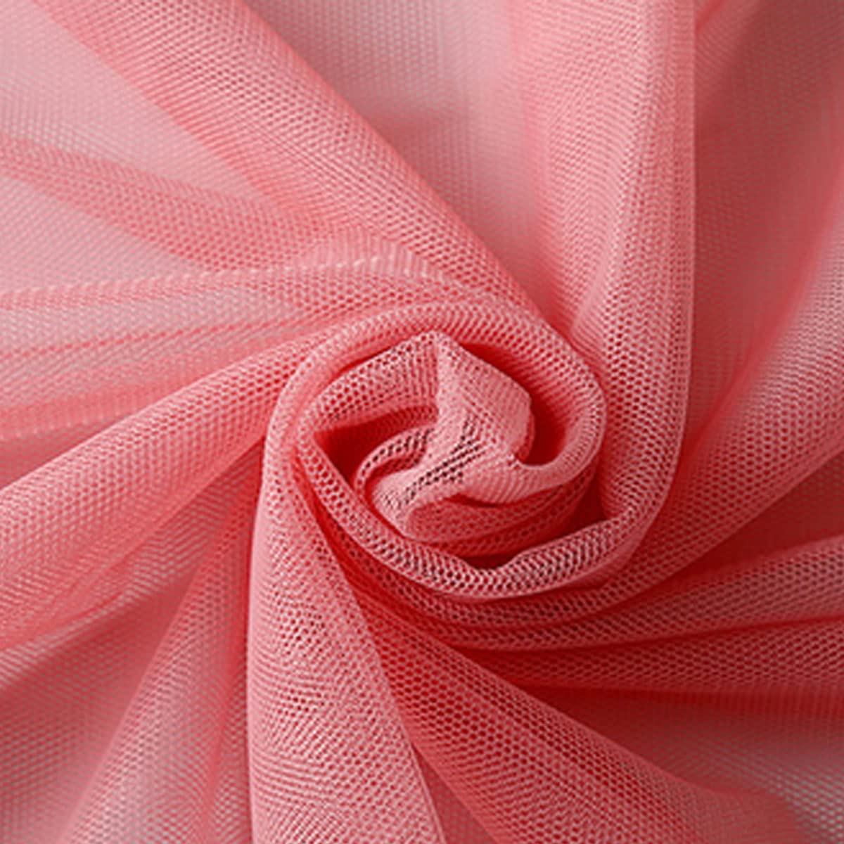 Tulle tessuto organza rete per la decorazione della casa e la produzione di abbigliamento, versatile materiale leggero per artigianato, costumi ed eventi