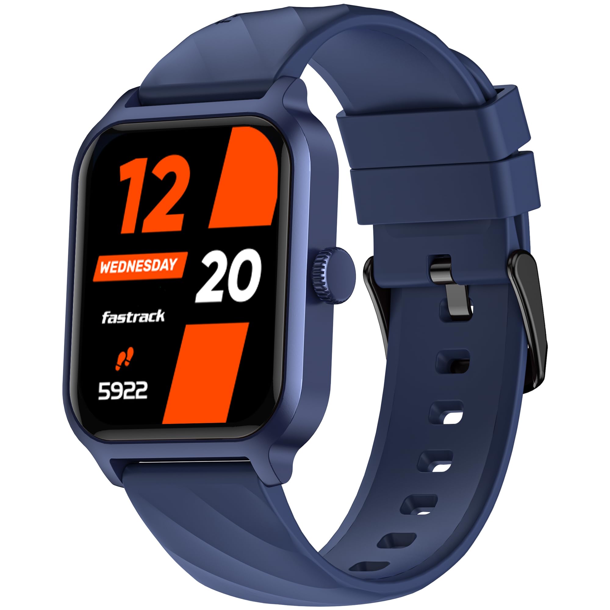 Fastrack Rider Plus Smart Watch, 1.83” TFT Display, 240 * 284 Pixel Resolution, SingleSync BT Calling, AI Voice Assistant, 100+ Sports Modes & Smartwatch Faces, Upto 5 Day Battery, IP68 (Blue)-image-35
