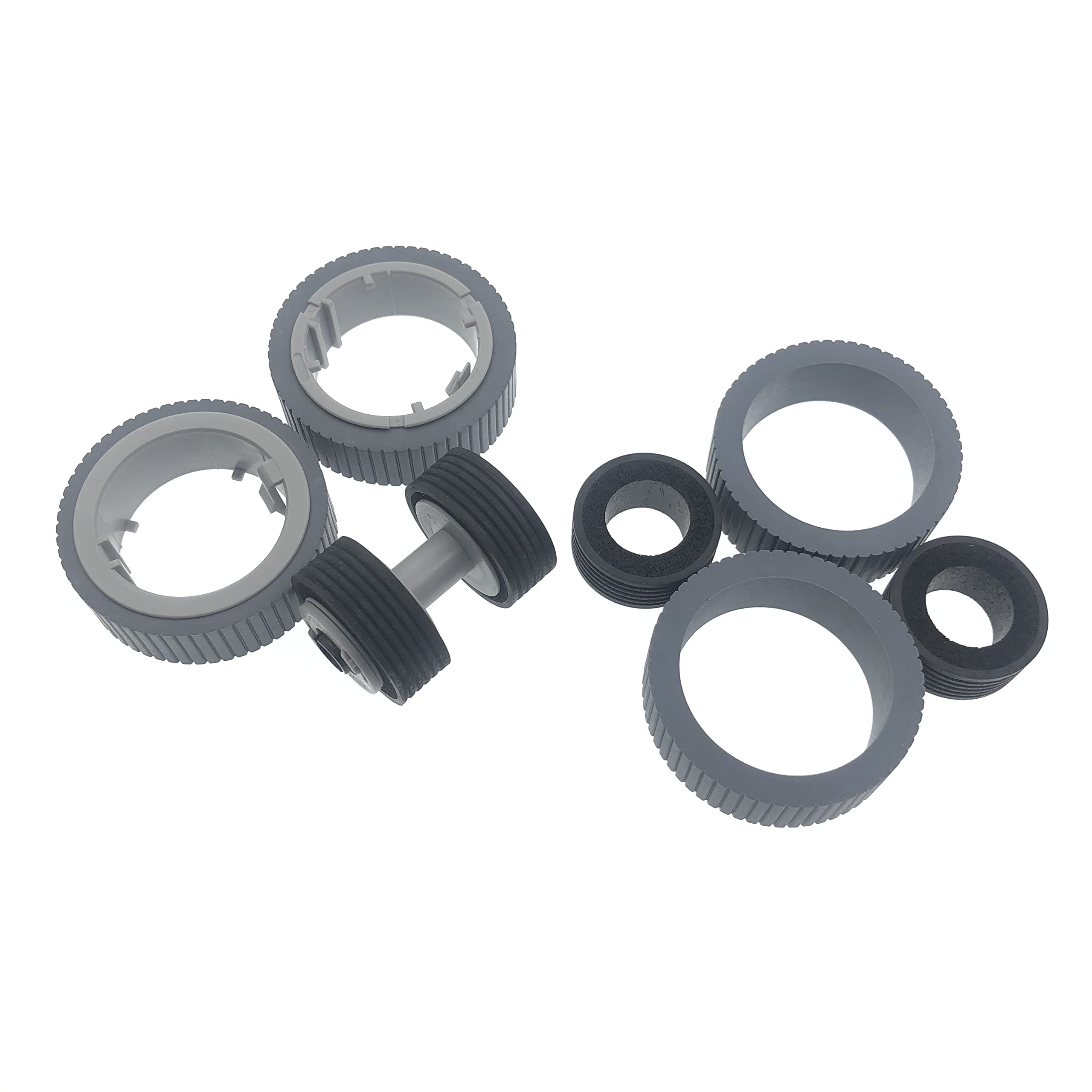 Kit de réparation de scanner, rouleau de ramassage, rouleau de frein et ensemble de pneus compatibles avec Fujitsu fi-7140 fi-7240 fi-7160 fi-7180 fi-7280 fi-7300NX P/N : PA03670-0001