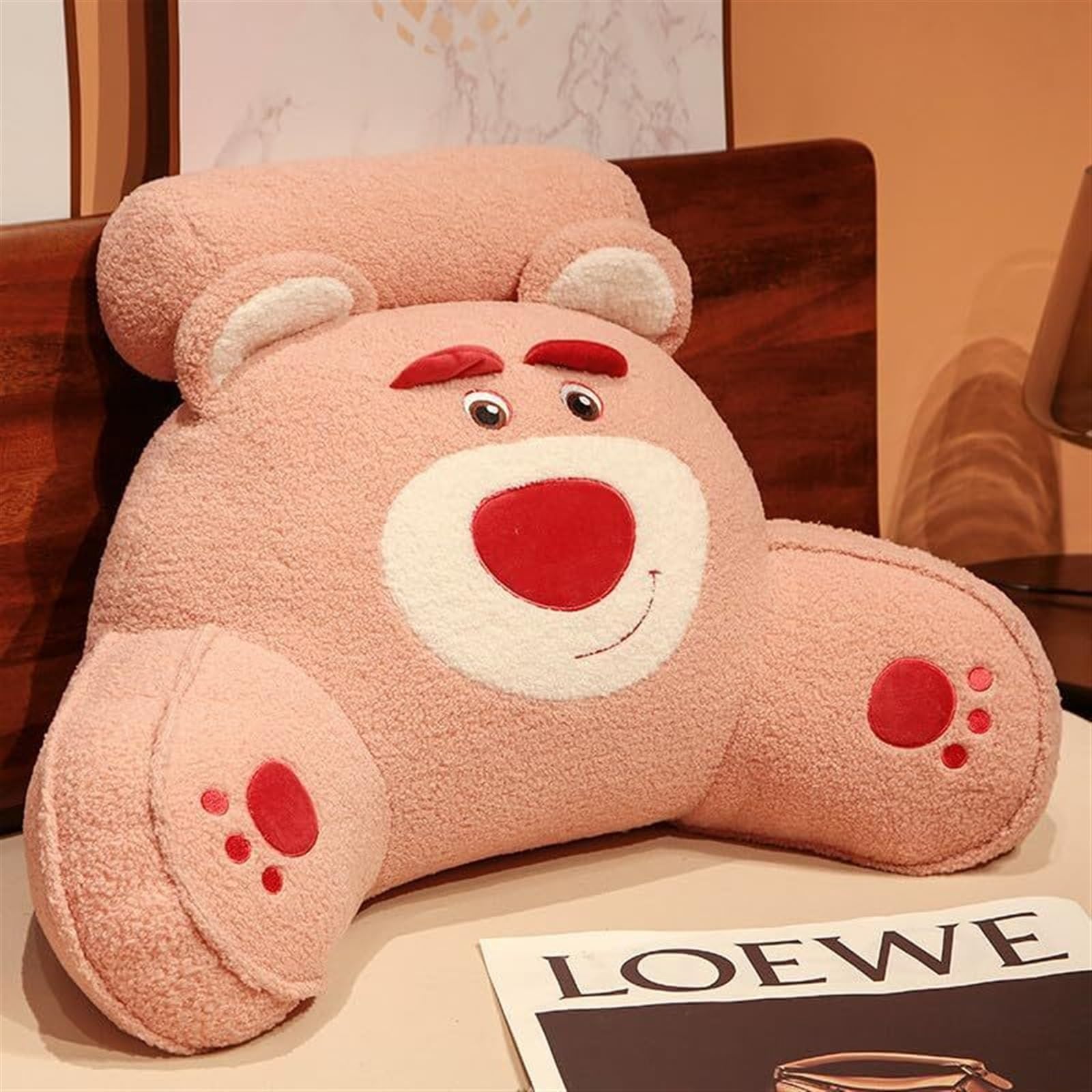Coussin de soutien lombaire robuste pour soulager la fatigue du dos au bureau