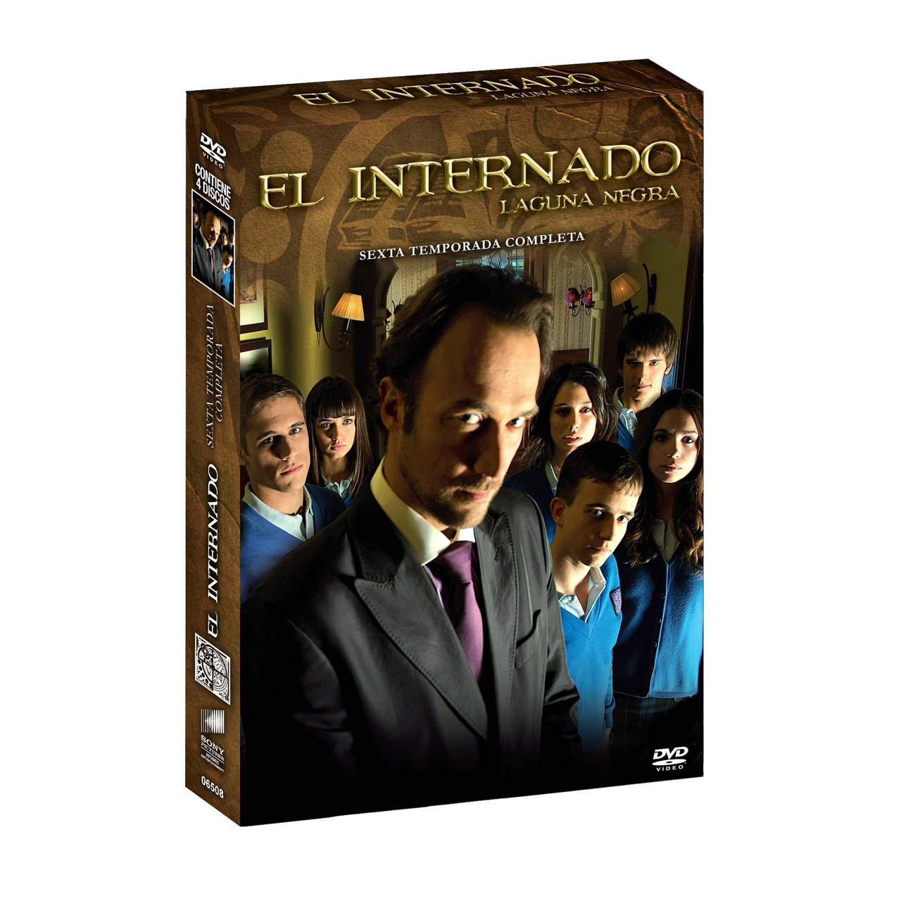 El Internado: Sexta temporada en estuche DVD para disfrutar de la serie completa sin cortes