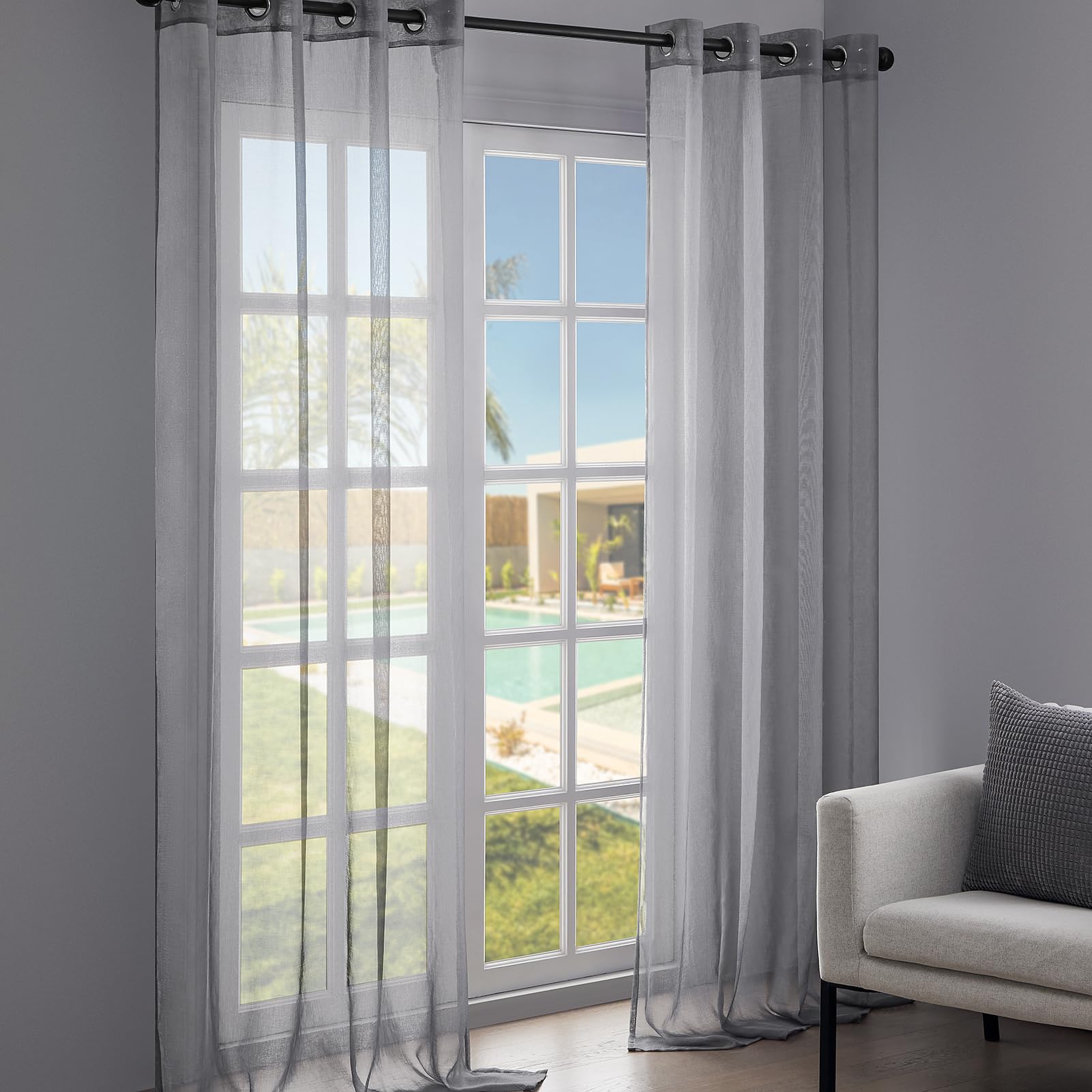 Topfinel Cortinas Salon Modernas 2 Piezas Cortina Dormitorio