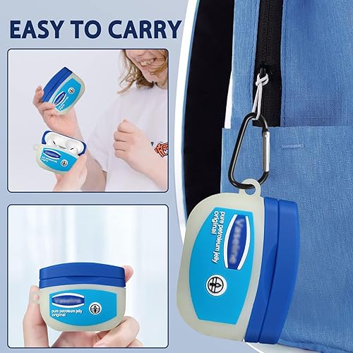 Miniatura 5 de Besoar Funda para AirPods Pro 2019/Pro 2 2022 de dibujos animados Kawaii de silicona para Apple AirPod Air Pods Pro, diseño fresco, único,