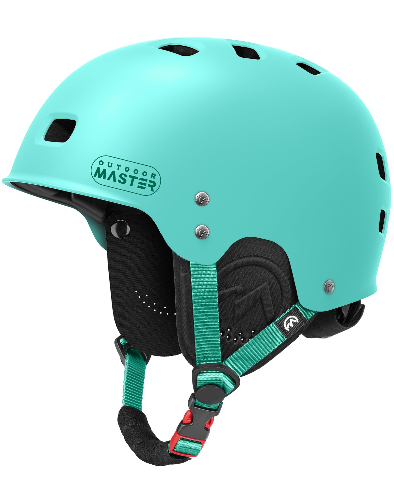 OutdoorMaster Kayak Helmet, Adjustable Surf Helmet with Ear Pads