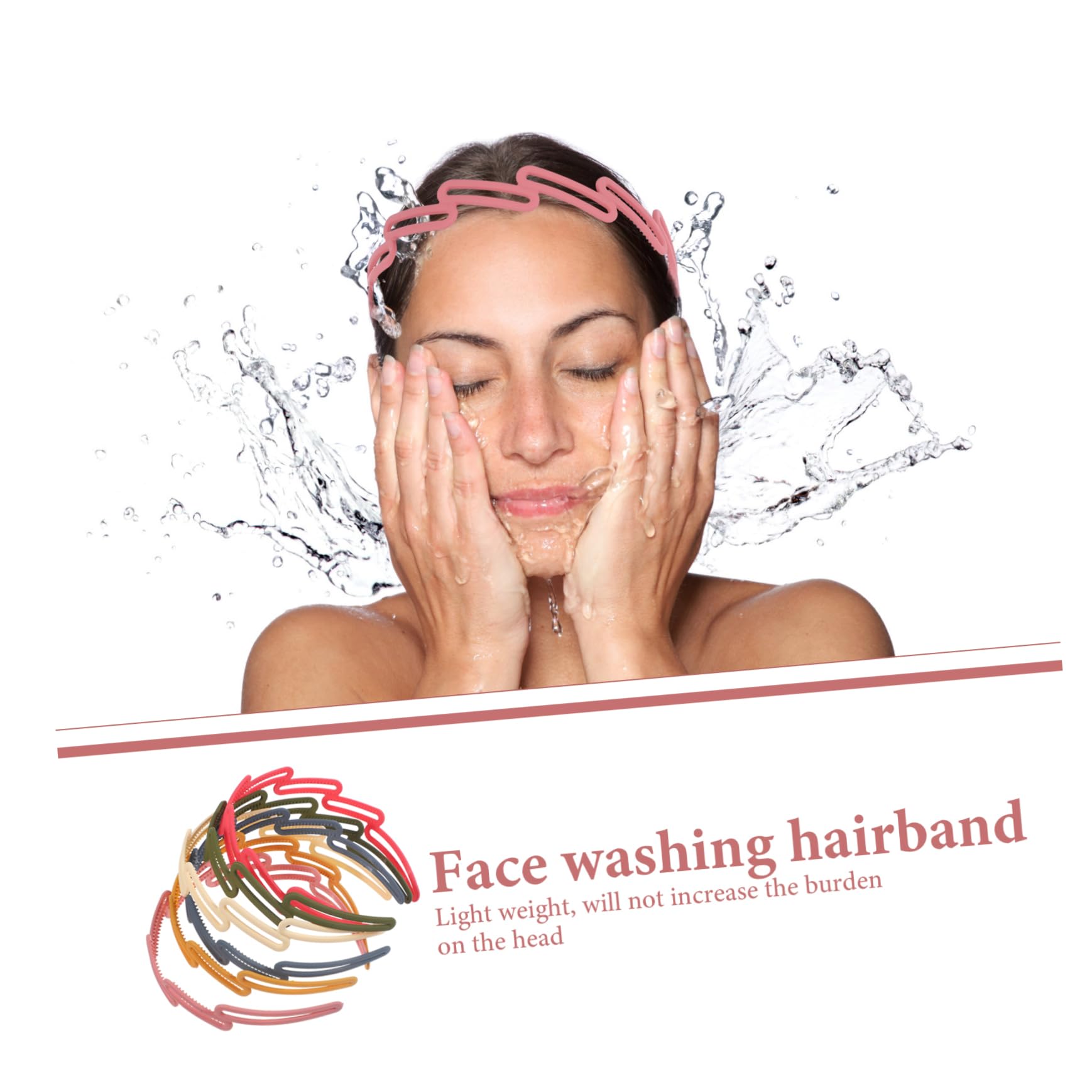 MAGICLULU 18piezas Faciales De Lavado Para Mujeres De Accesorios Cómodos Para Cuidado y Maquillaje Para Ducha y Spa