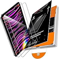 Vista 13 de PandaShield Paquete de 2 para iPad Mini 8.3"(A17 Pro 7ª/6ª Gen 2024/2021)9H+ Protector de Pantalla de Vidrio Templado con Instalación Fácil[Grado