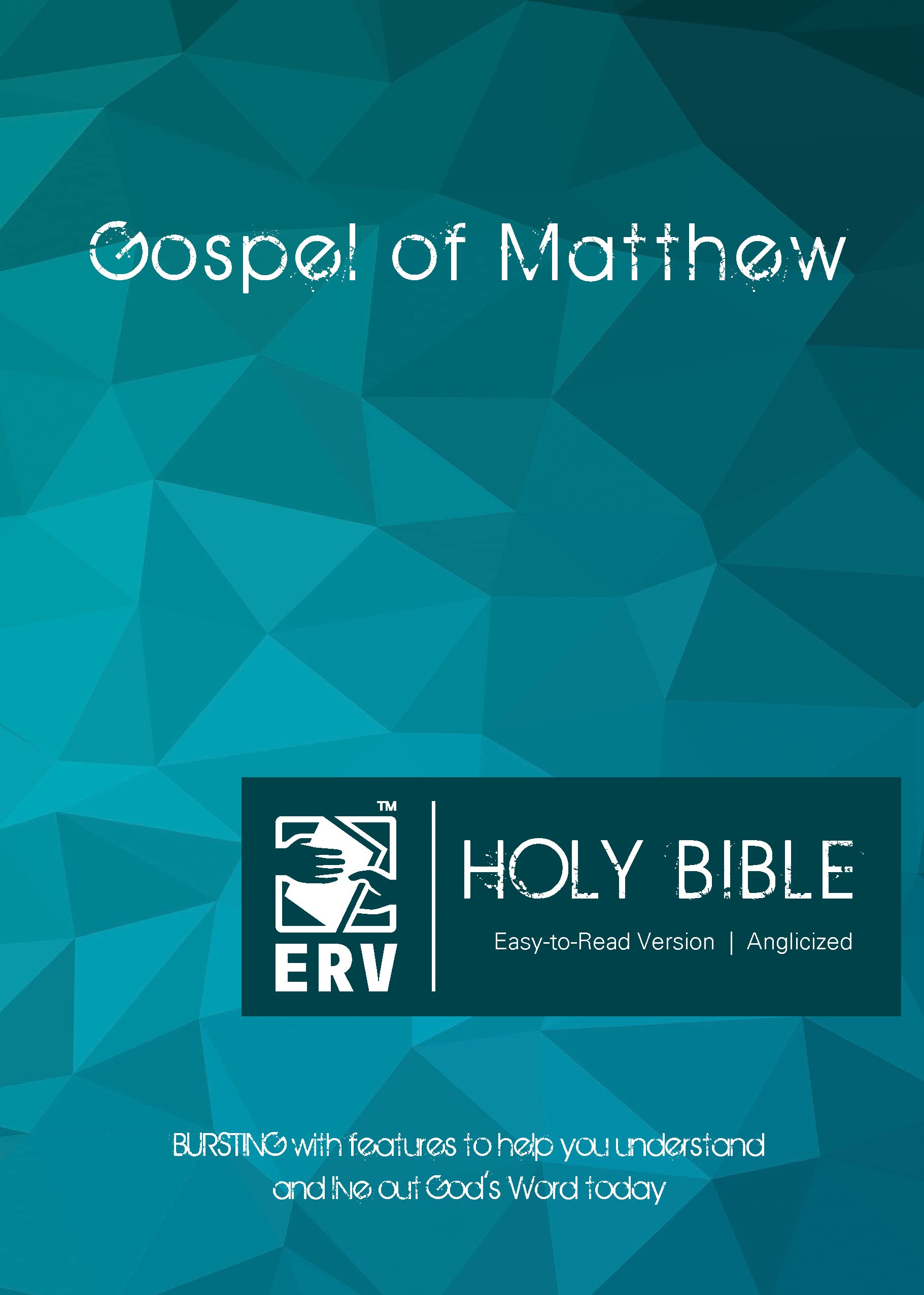 ERV Holy Bible Gospel of Matthew Paperback, Anglicized, (Easy to Read Version)