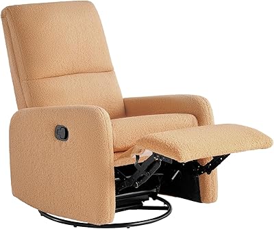 Amazon.com: cinehome Swivel Rocker Recliner, Small Rocker Recliner ...