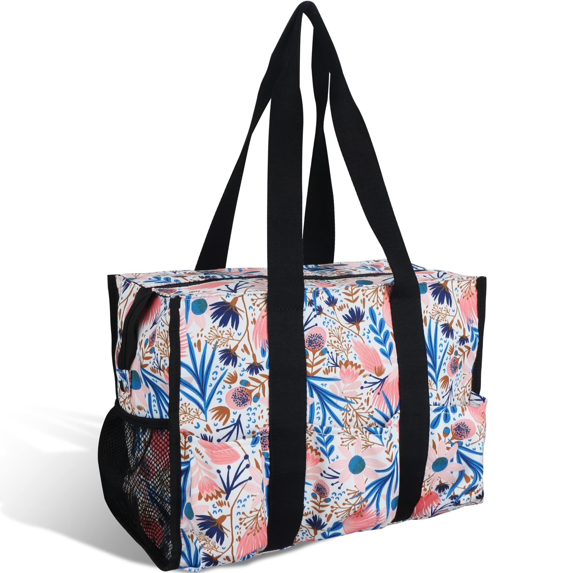 HoogaLifeNurse Bag for Work, Waterproof Lightweight Nursing Bag, 14 Internel Pockets, Large Portable Bag