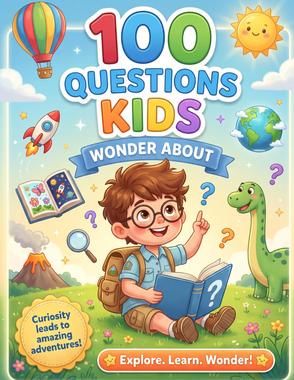100 Questions Kids Wonder About: Explore. Learn. Wonder.