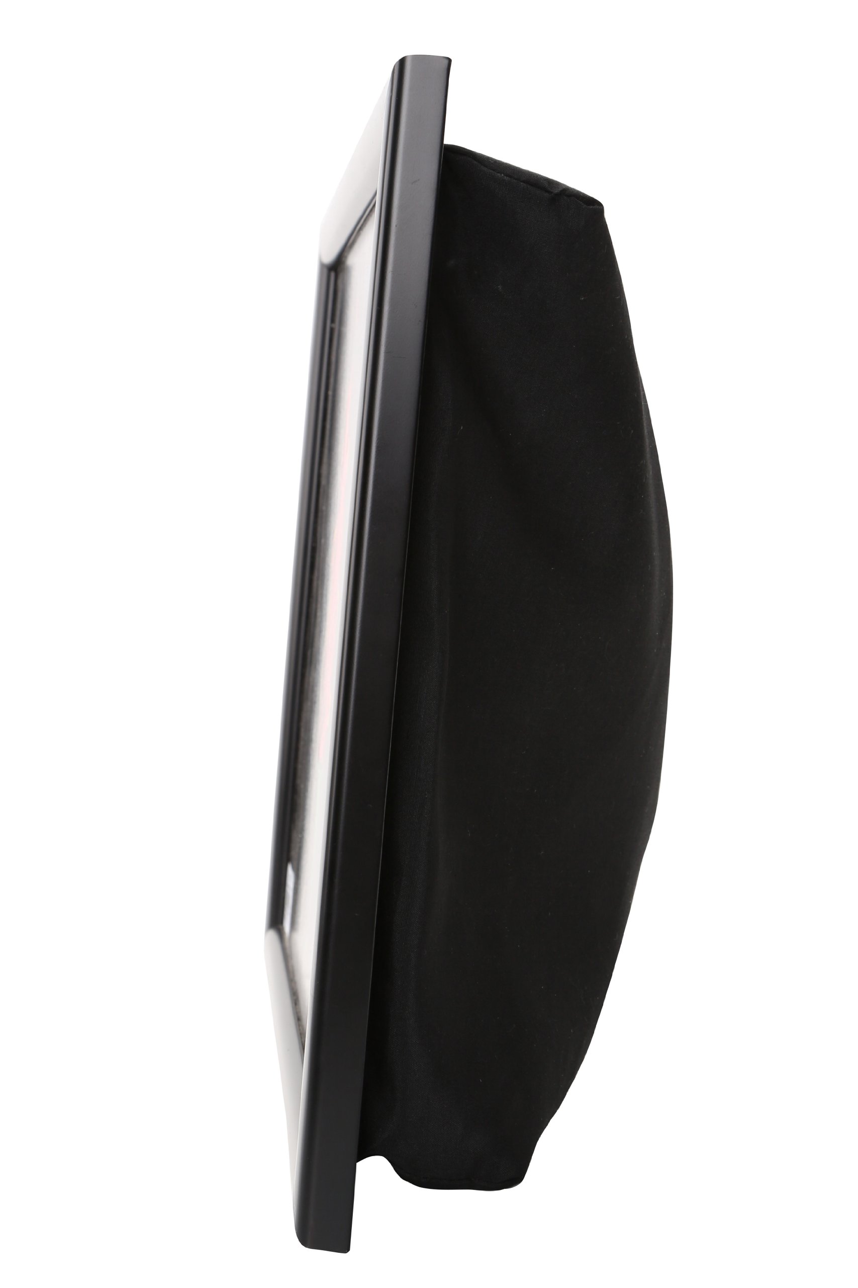 Premier Housewares Knietablett Flaming Chilli 44x31 cm, Baumwolle, MDF, schwarz, 34x44x6