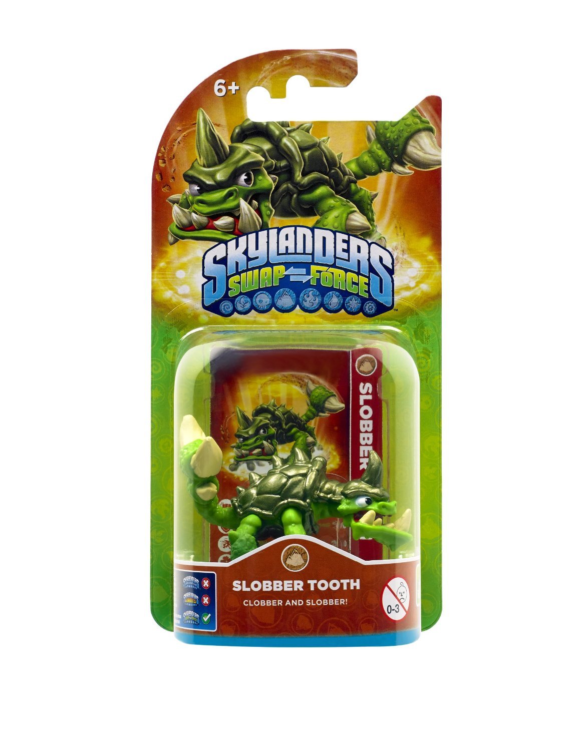 Skylanders Swap Force - Single Character Pack - Slobber Tooth (Xbox 360/PS3/Nintendo Wii U/Wii/3DS)