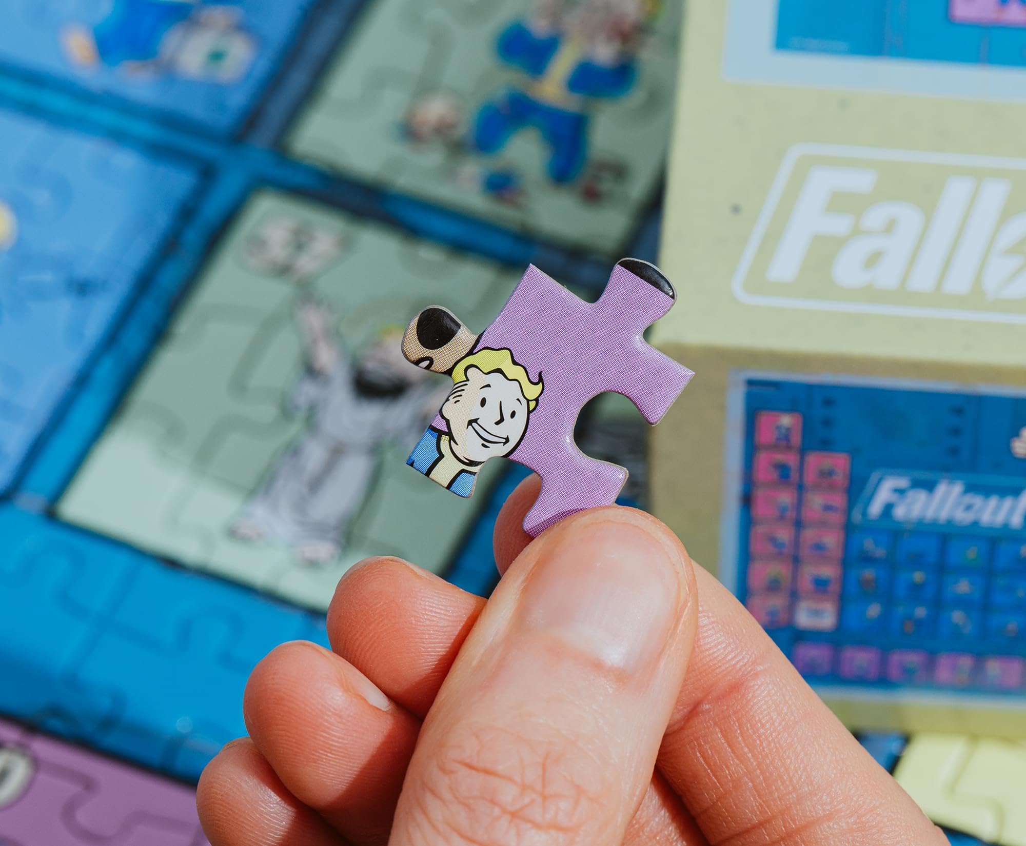 Fallout Tableau périodique du Vault Boy Puzzle 1000 pièces pour adultes | 28 x 20 pouces