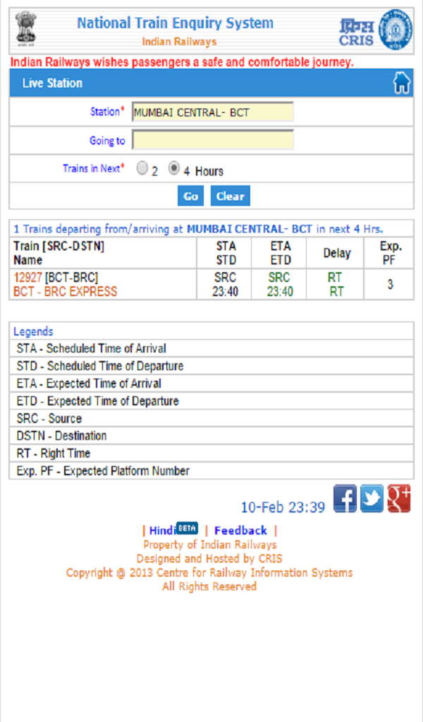 TRAIN ENQUIRY App on Amazon Appstore