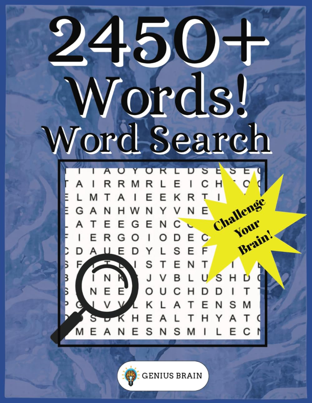 2450+ Word Search: A Genius Brain Word-Search