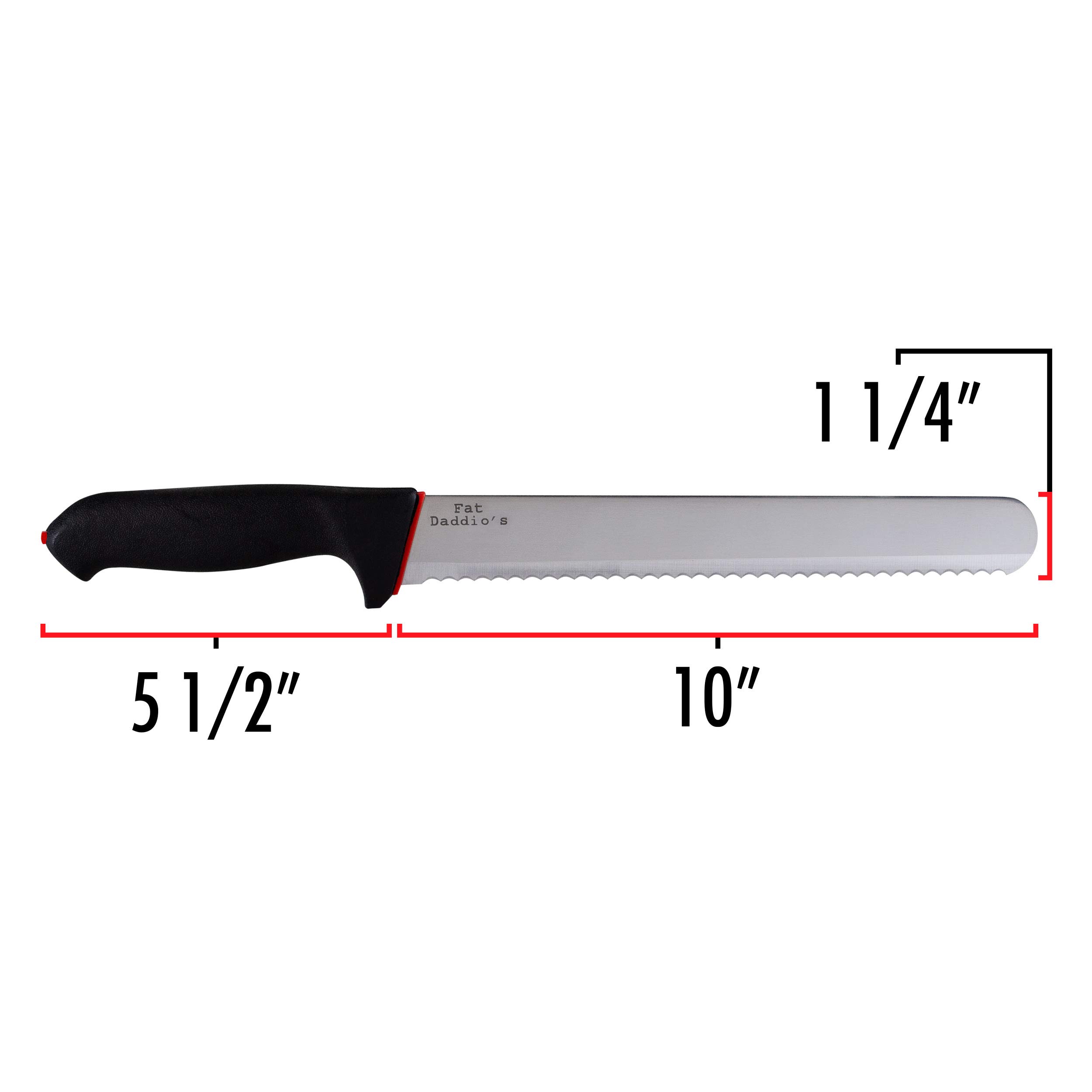 Amazon.com: Fat Daddio's CK-10 Bread & Cake Knife : Home & Kitchen