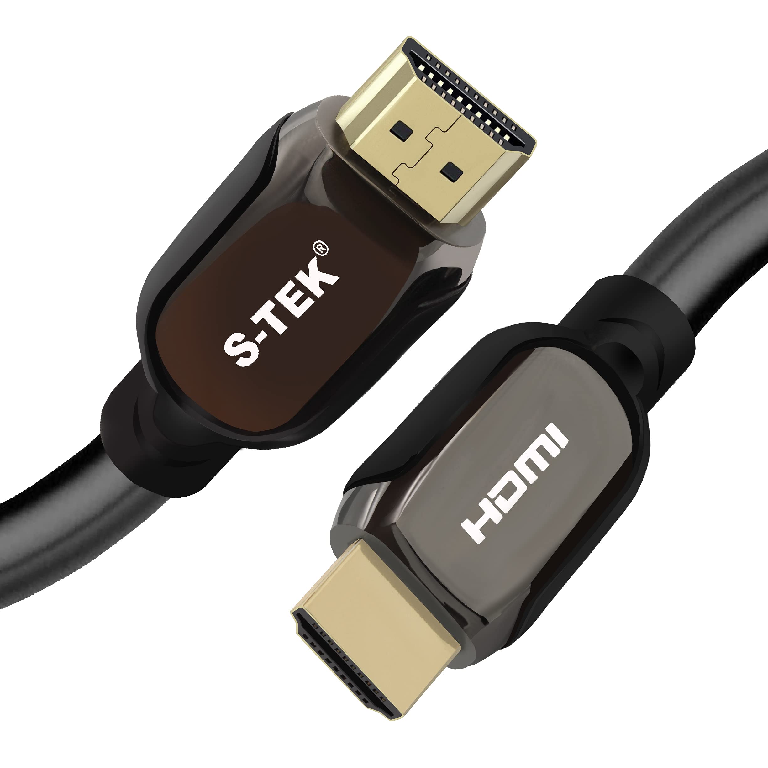 S-TEK 1.4 Version [10M / 32.81 Feet] HDMI Cable, Male to Male - Supports 2K, Audio Return, Video, Black