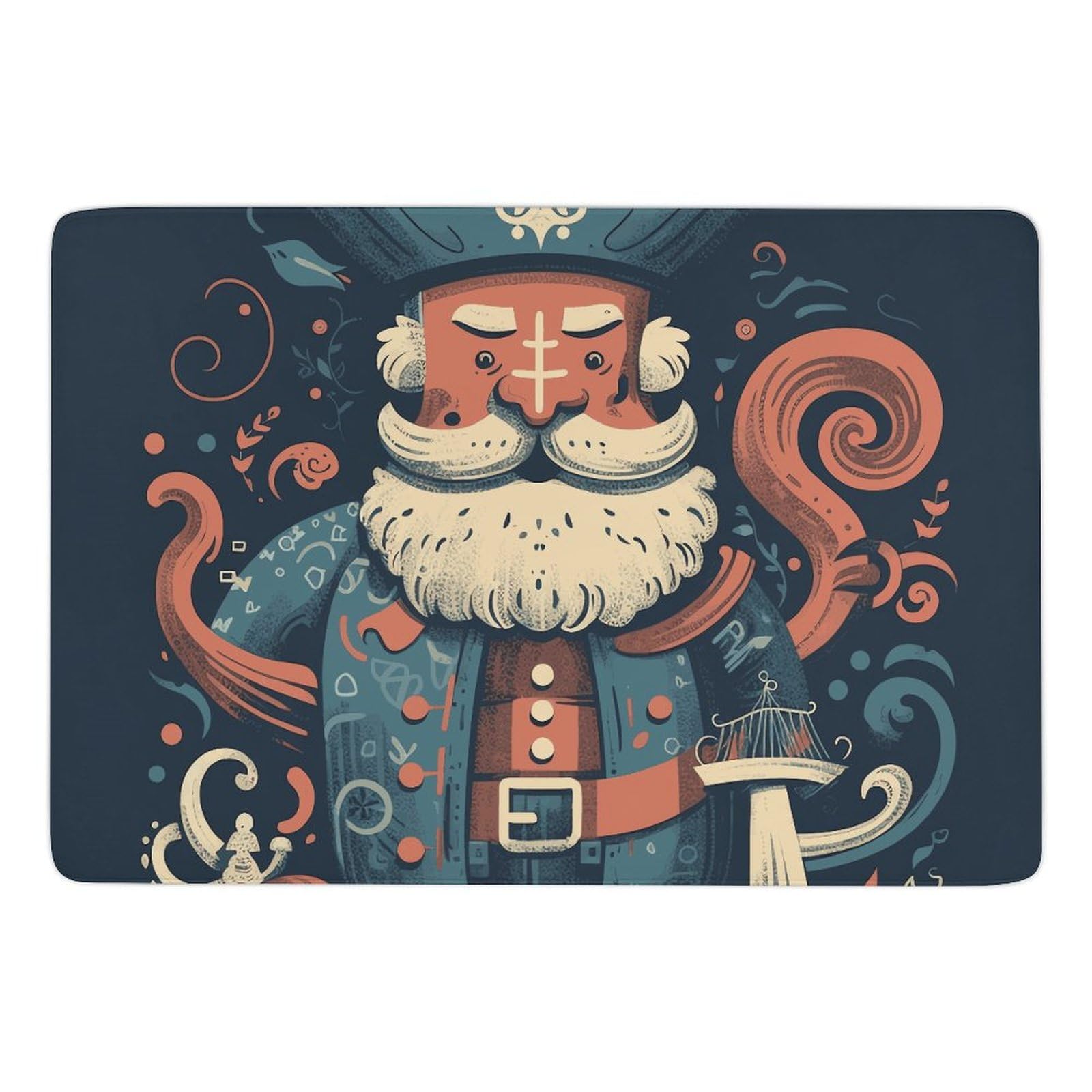 Tapis de bain pirate pour une sortie de baignoire sécurisée