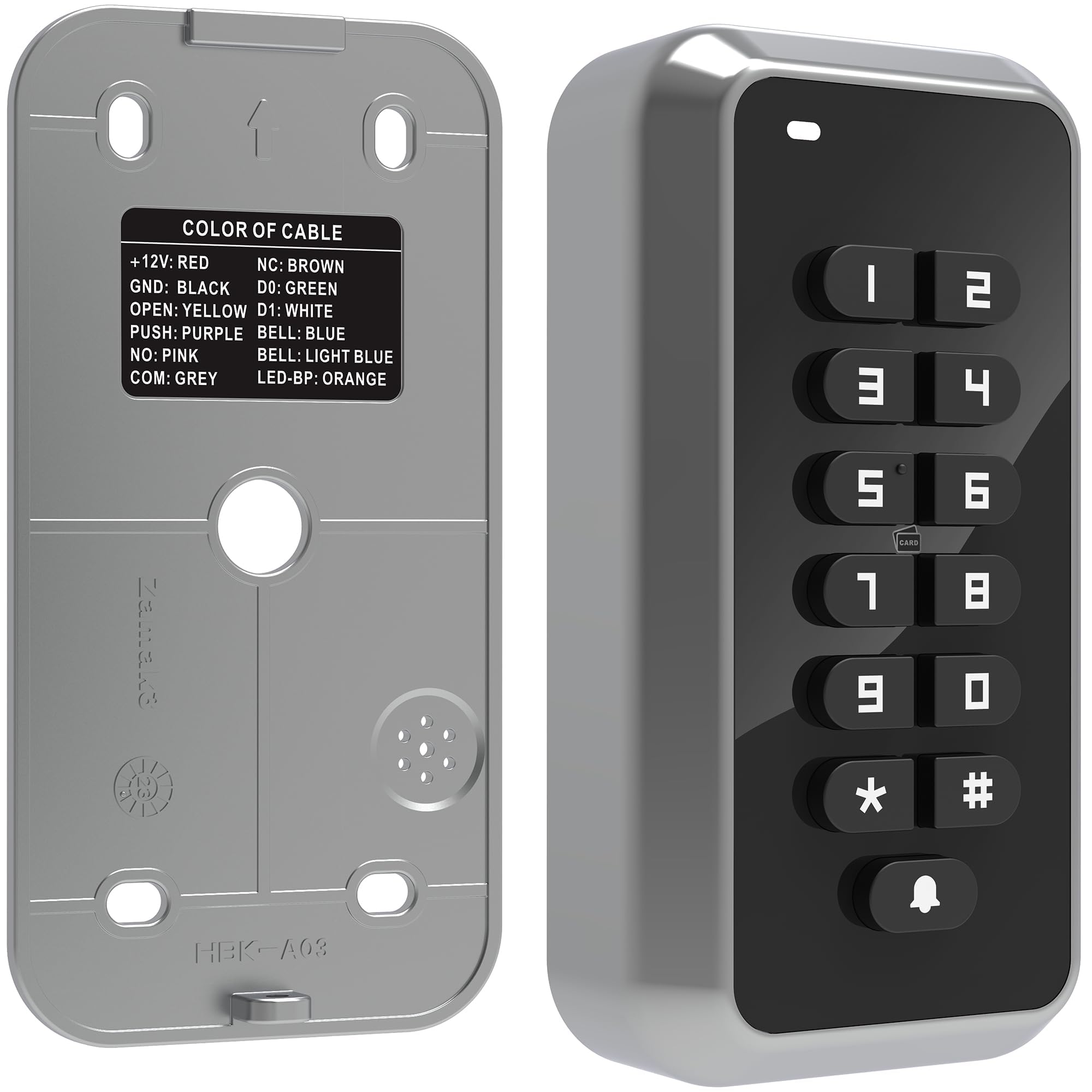 UHPPOTE Access Control System with 600lb Holding Force Electromagnetic Lock for Outswinging Door - Image 3