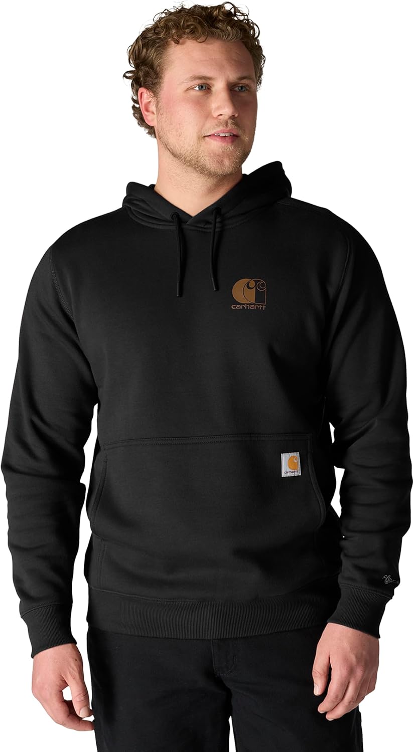 Carhartt Men's 106655 Force® Relaxed Fit Lightweight Logo Graphic Sweat
