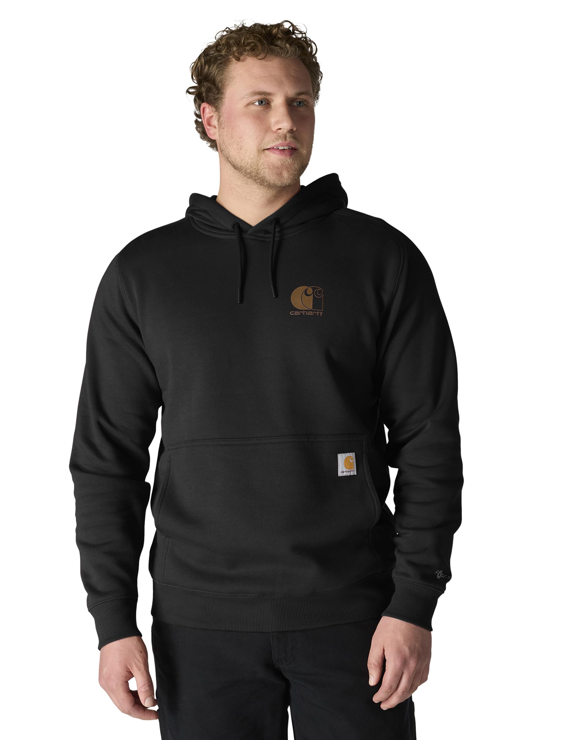 Carhartt Men's 106655 Force Relaxed Fit Lightweight Logo Graphic Sweat