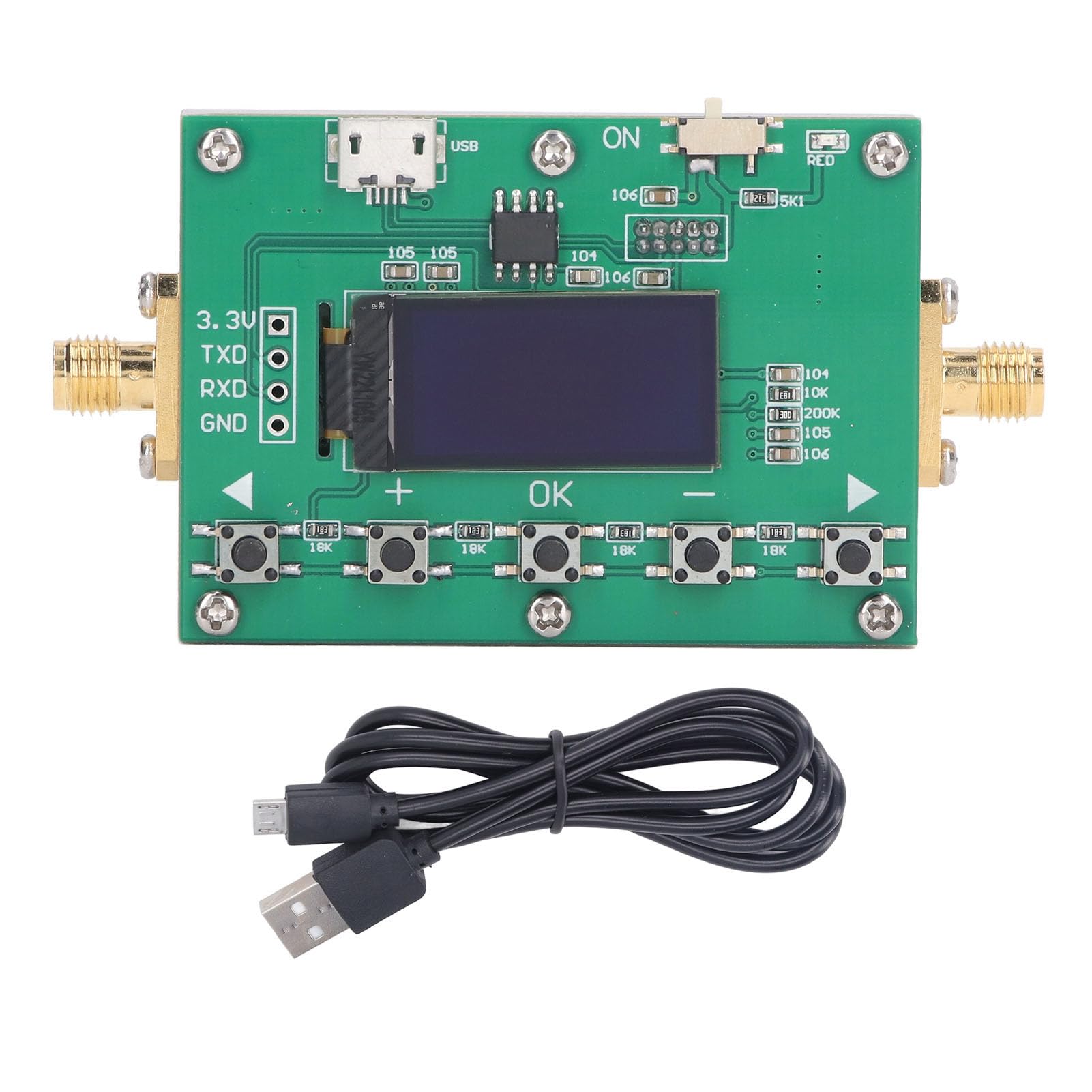 Modulo Compatto Attenuatore Digitale Programmabile 6G per la Regolazione del Segnale RF - Design Leggero in Alluminio
