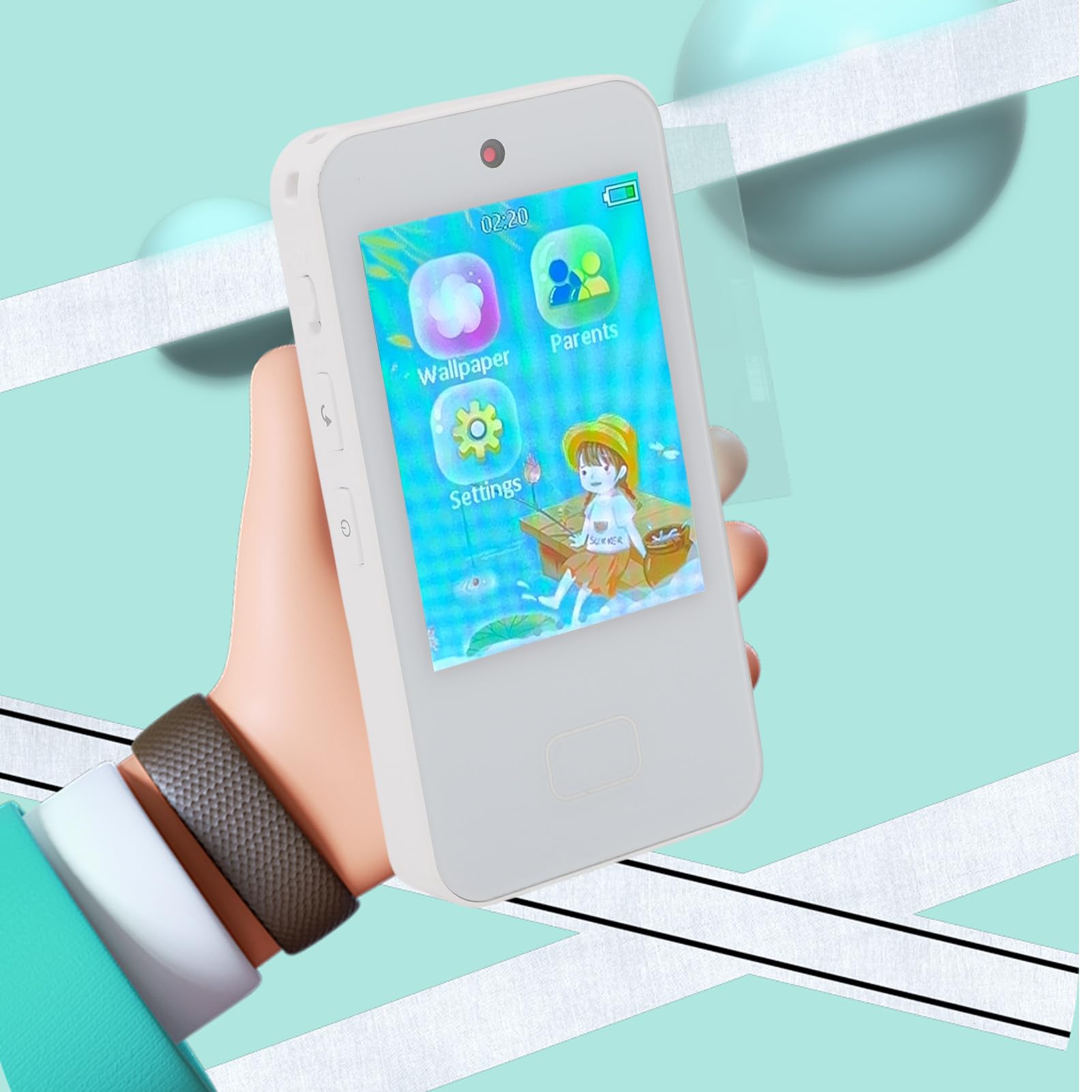 GOWENIC Giocattolo Telefono Cellulare per Bambini Piccoli per Ragazzi