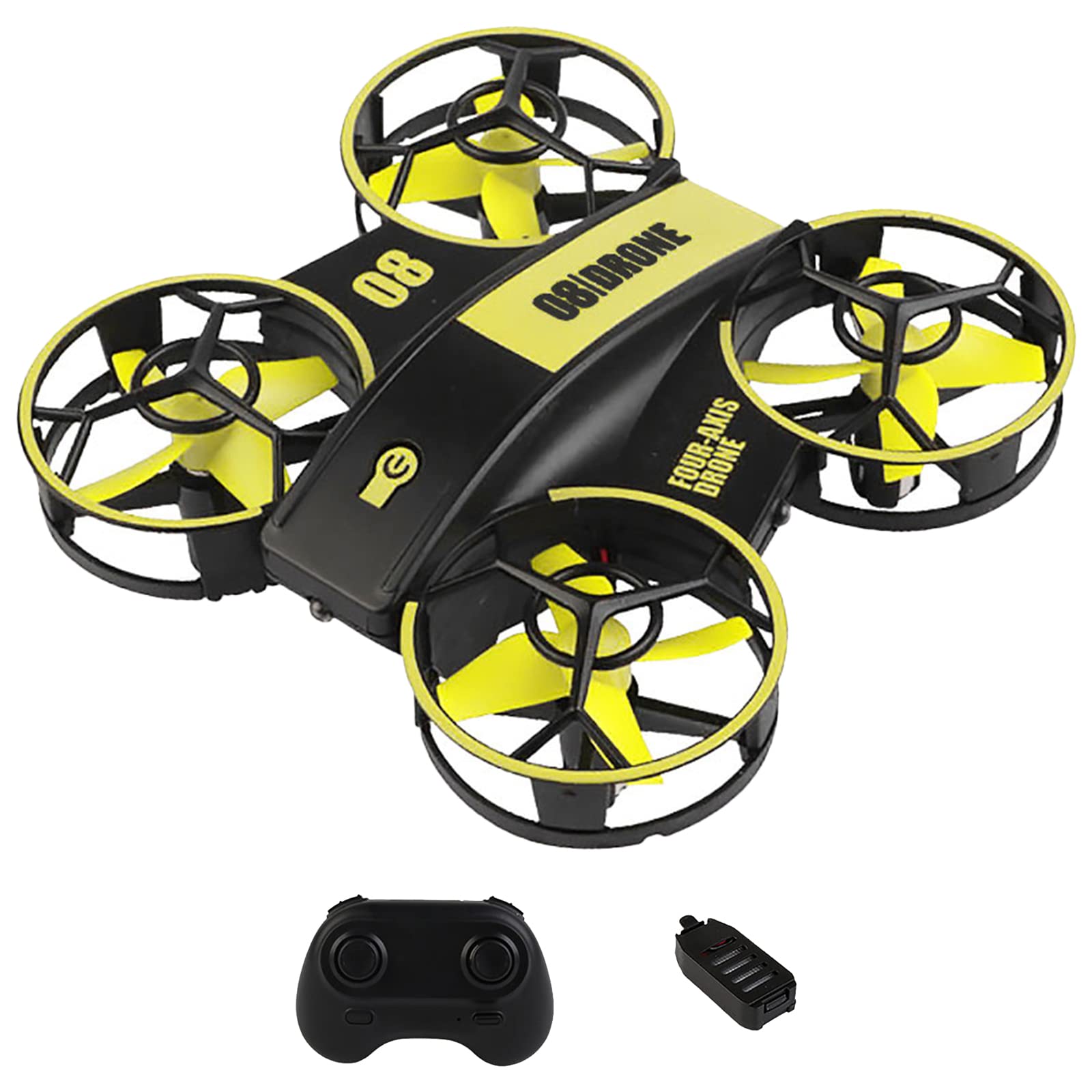 JJRC RH821 Upgraded Mini Drone Easy to Fly Even to Kids and Beginners, RC Helicopter Quadcopter with Auto Hovering, Headless Mode, Battery and Remote Control, Gift Choice for Boys and Girls