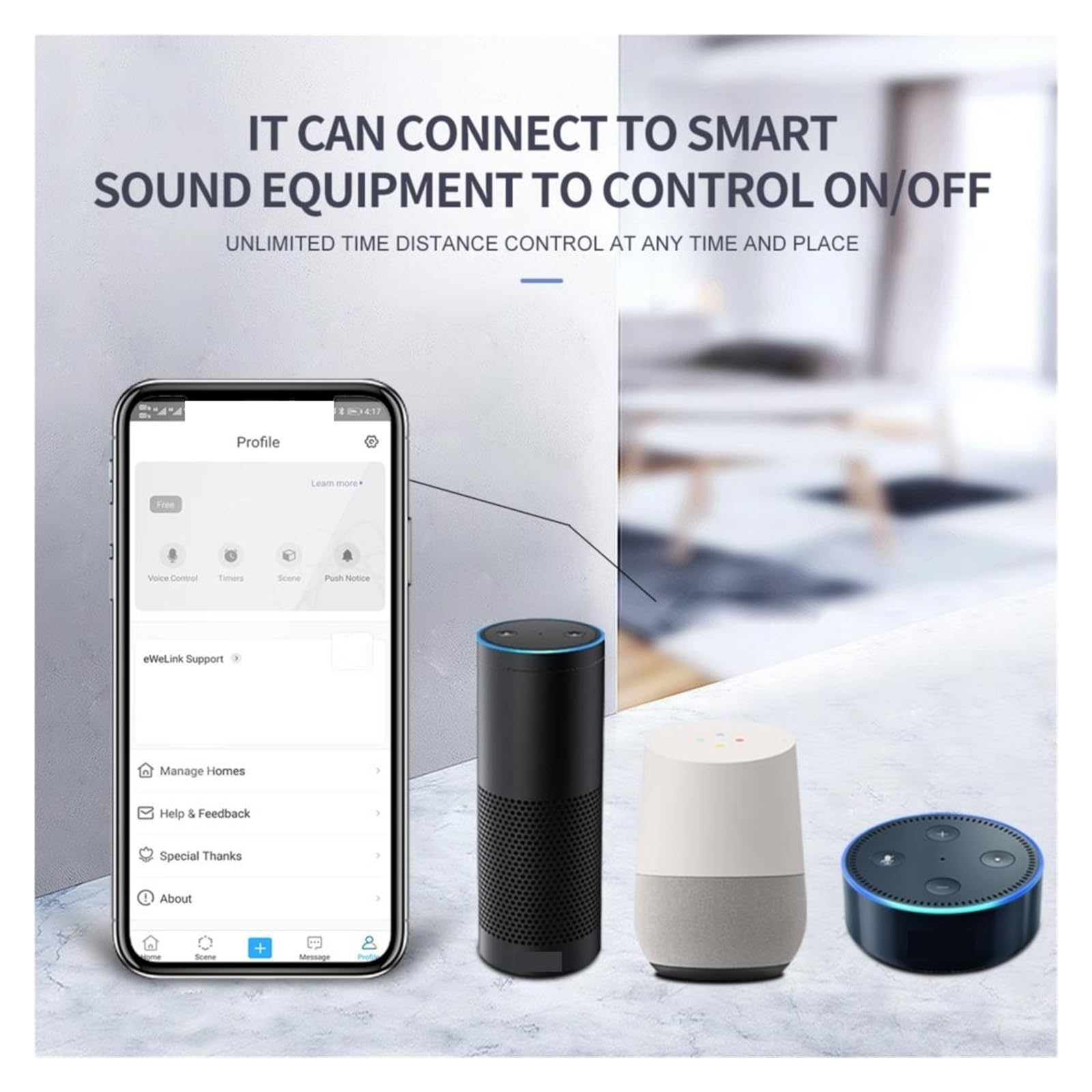 Télécommande De Commutateur Intelligent De Disjoncteur De Rail DIN WiFi par avec Écran LCD De Protection De Courant De Surtension Et De sous-Tension Surveillance de la consommation d'énergie
