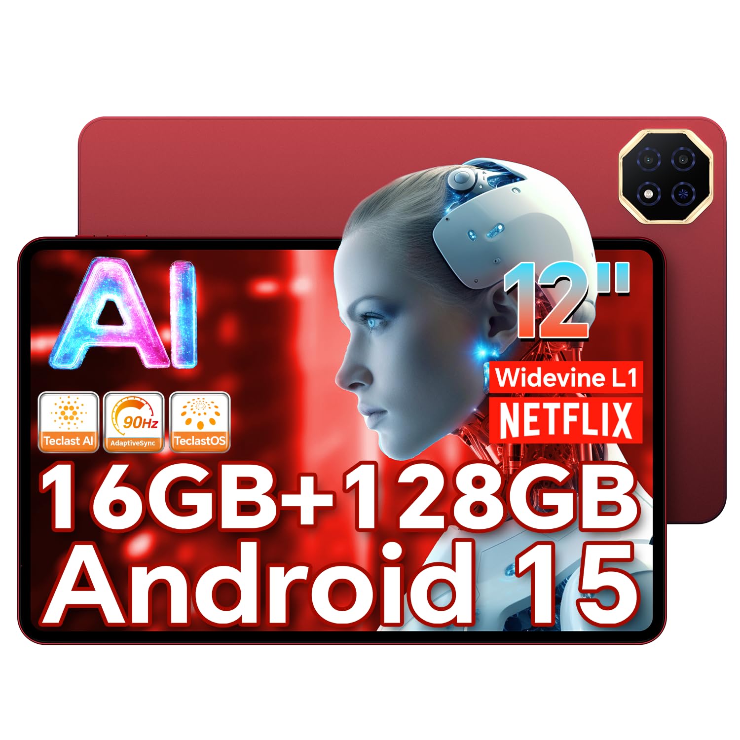 ❣️Android 15 タブレット❣️12インチ AI 16GB 128GB ❣️Android 15 タブレット❣️12インチ AI 16GB 128GB