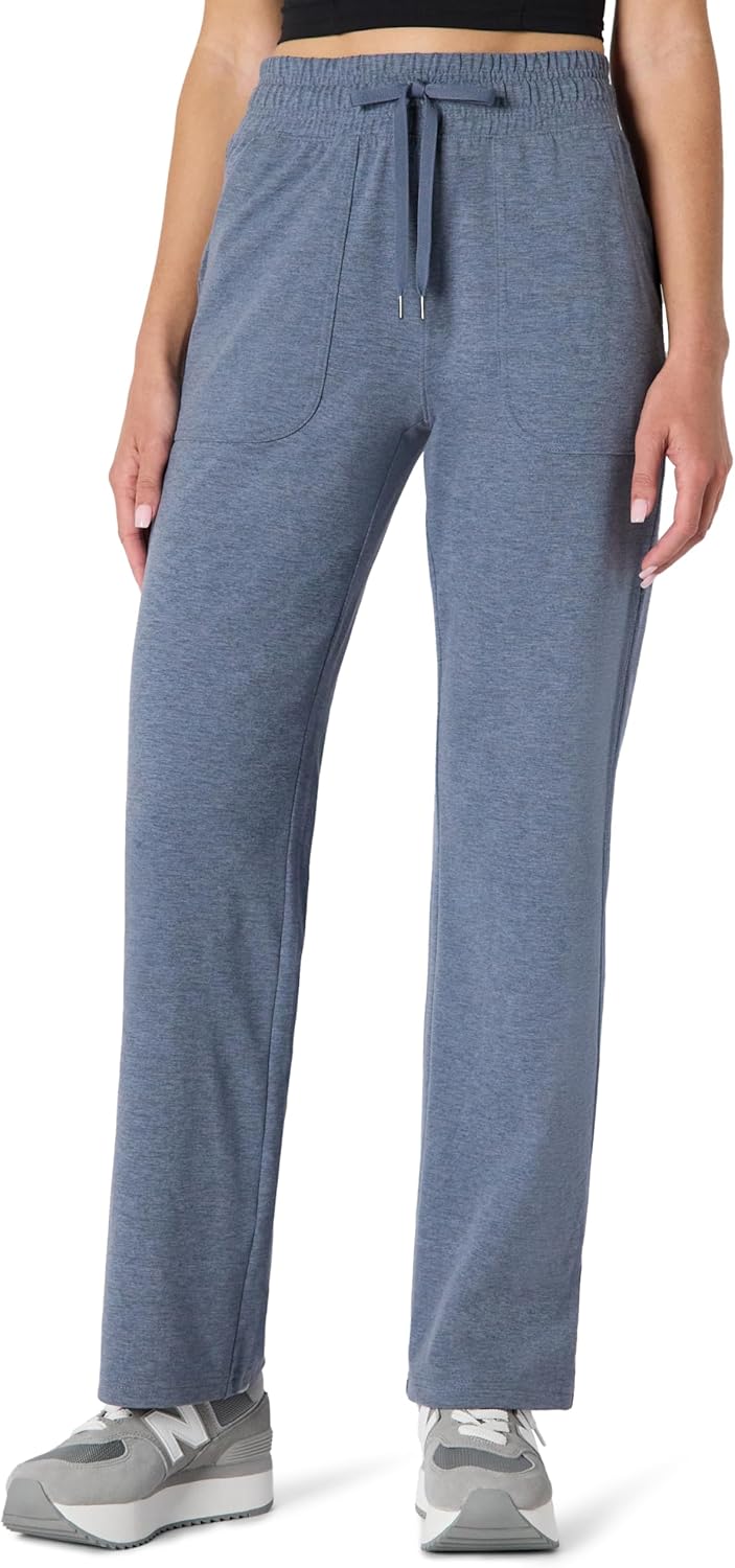 Amazon Essentials Women's Relaxed fit Athletic Soft Performance Lightweight Stretch Casual Workout Sweatpants