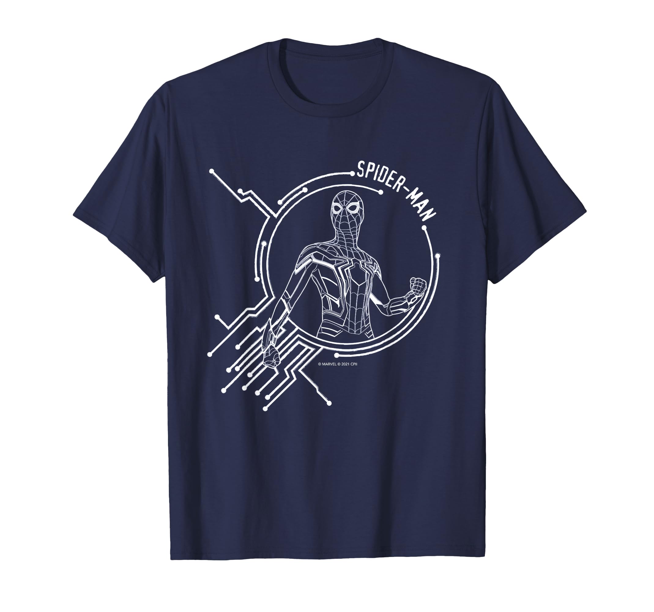 T-Shirt Spider-Man Marvel imprimé Spidey Circuit coupe confort