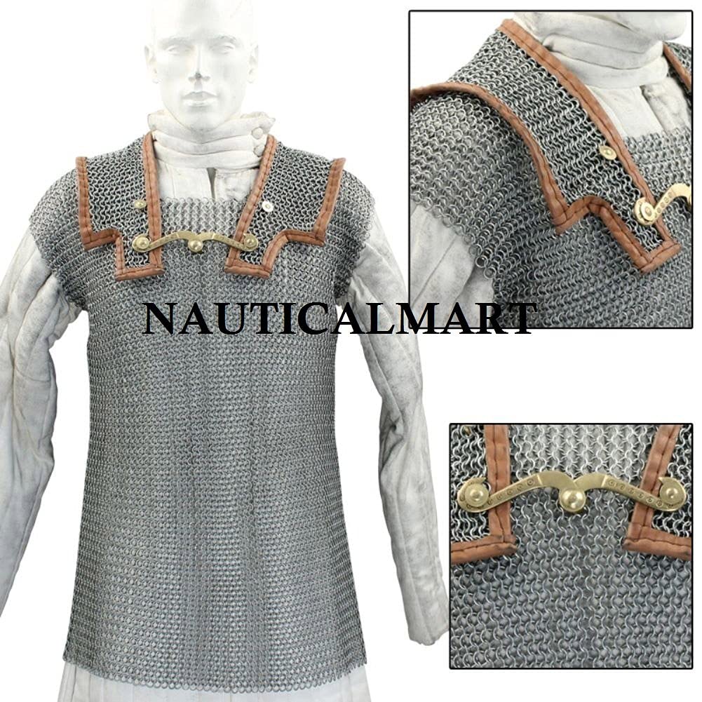 NauticalMart Lorica Hamata Roman Chainmail Armor Extra Large