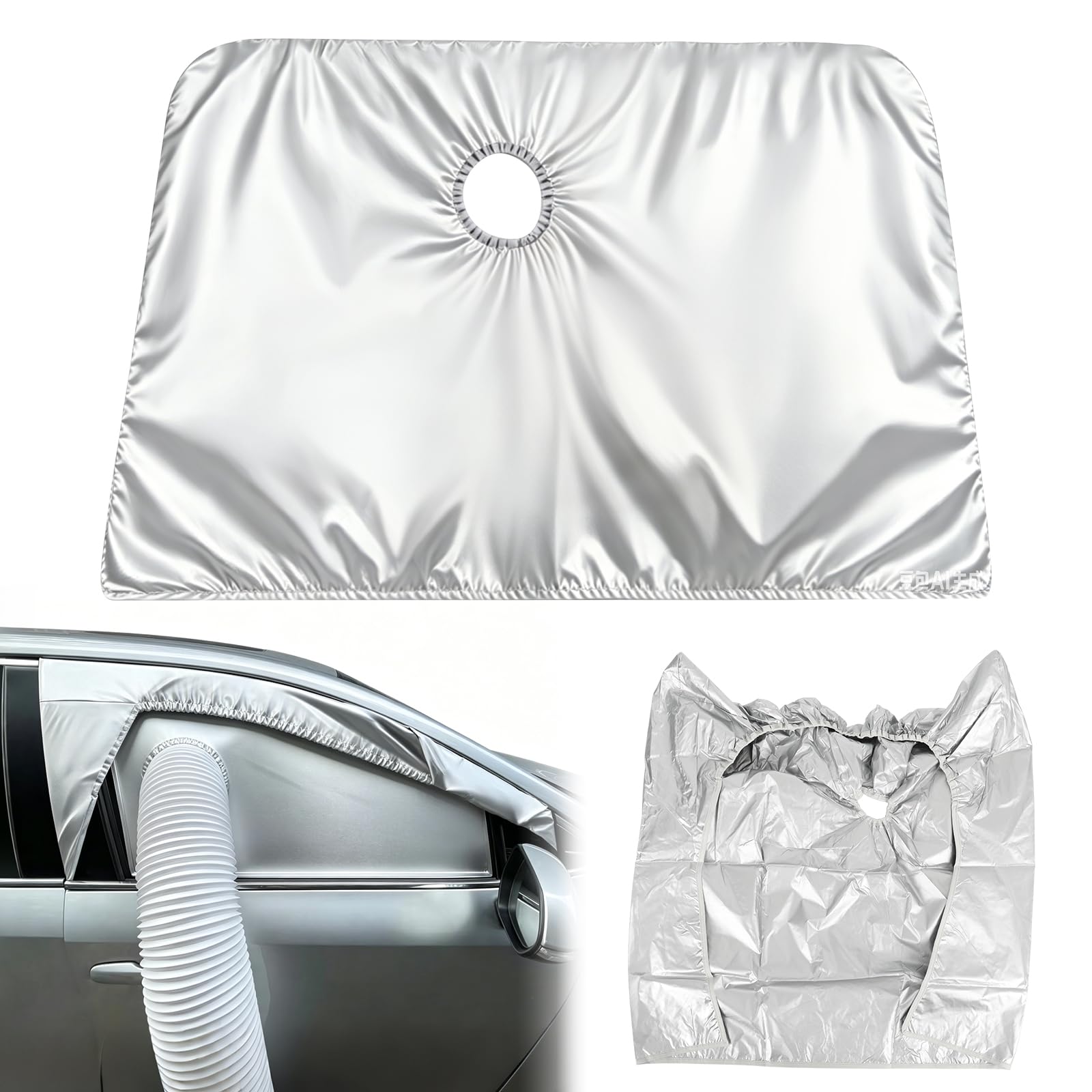 Amazon.co.jp: ZWPARTS スポットクーラー 窓パネル 車用 ポータブル